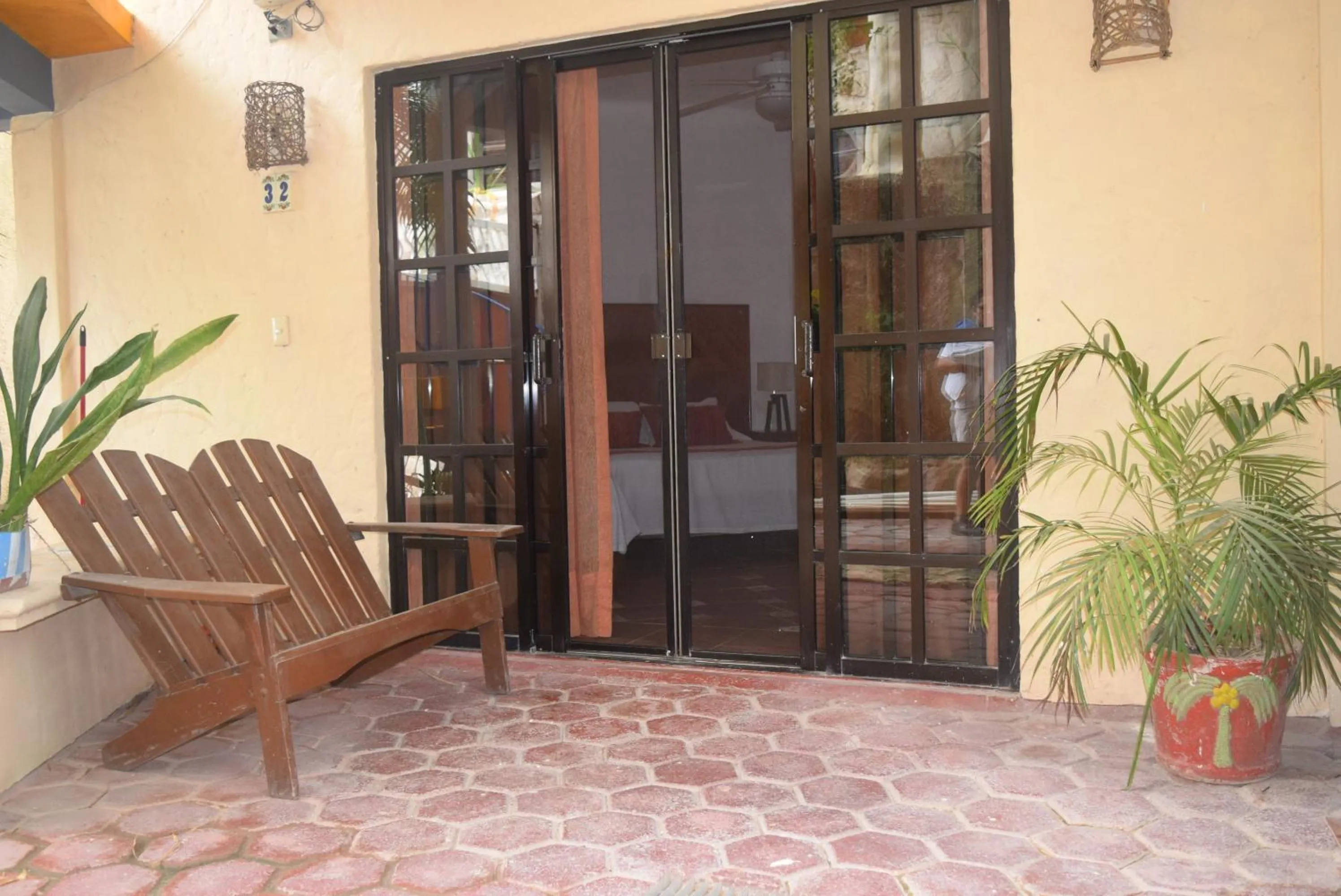 Patio in Hotel Casa el Moro