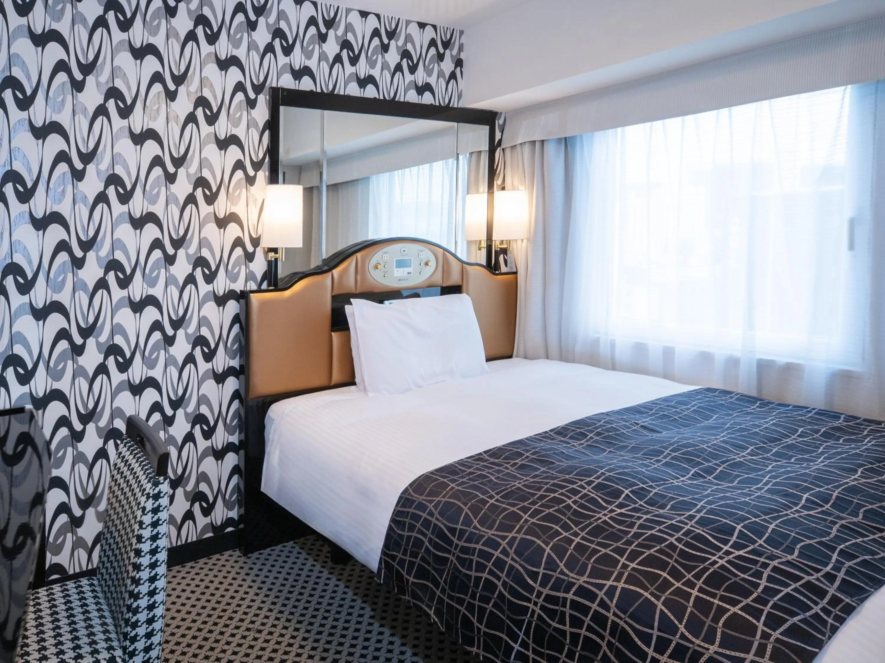 Bed in APA Hotel Shinjuku Kabukicho Chuo