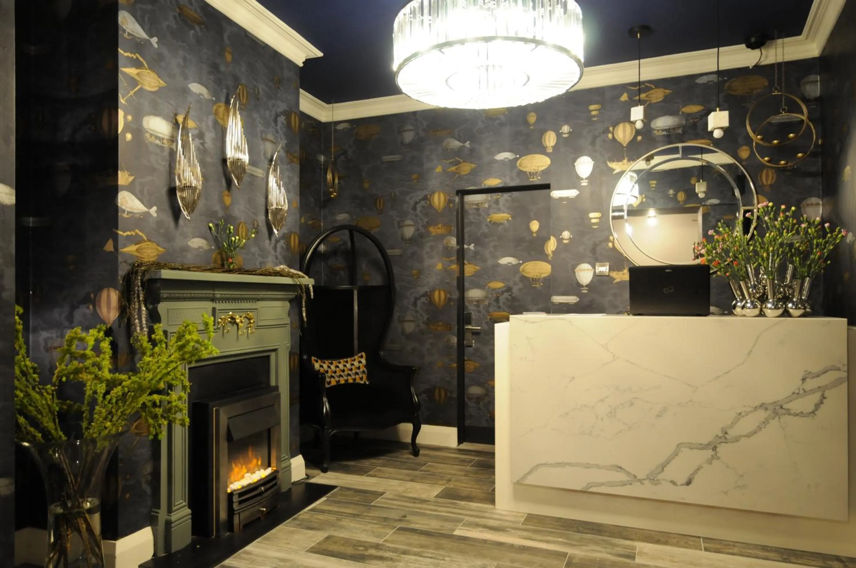 Lobby or reception in Barr Na Sraide Inn