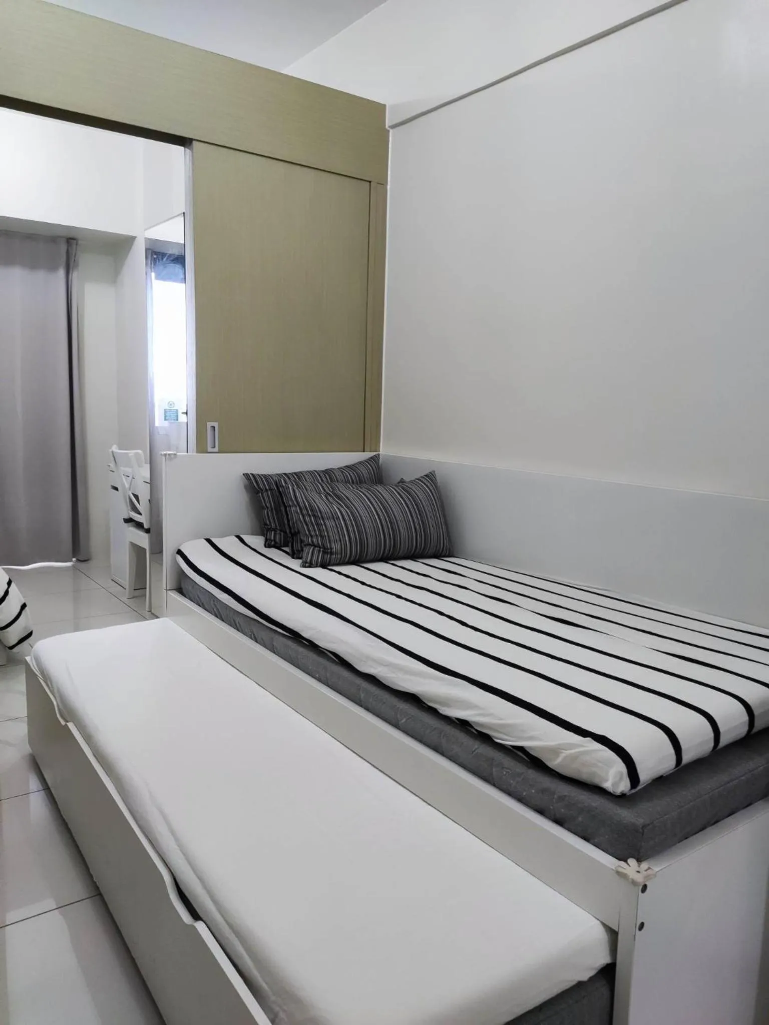 Bed in MVM Staycation, Tagaytay