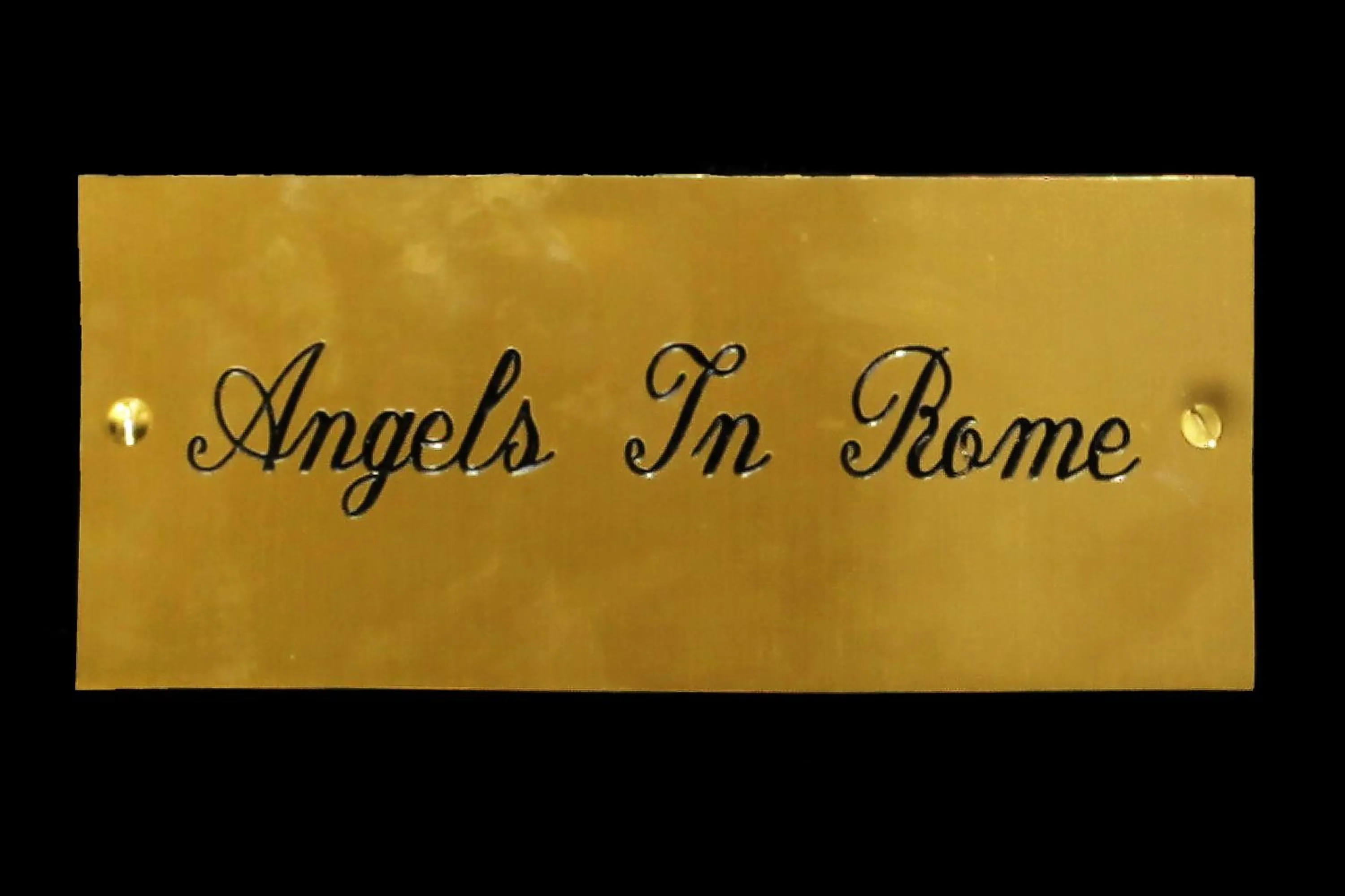 Facade/entrance in Angels In Rome