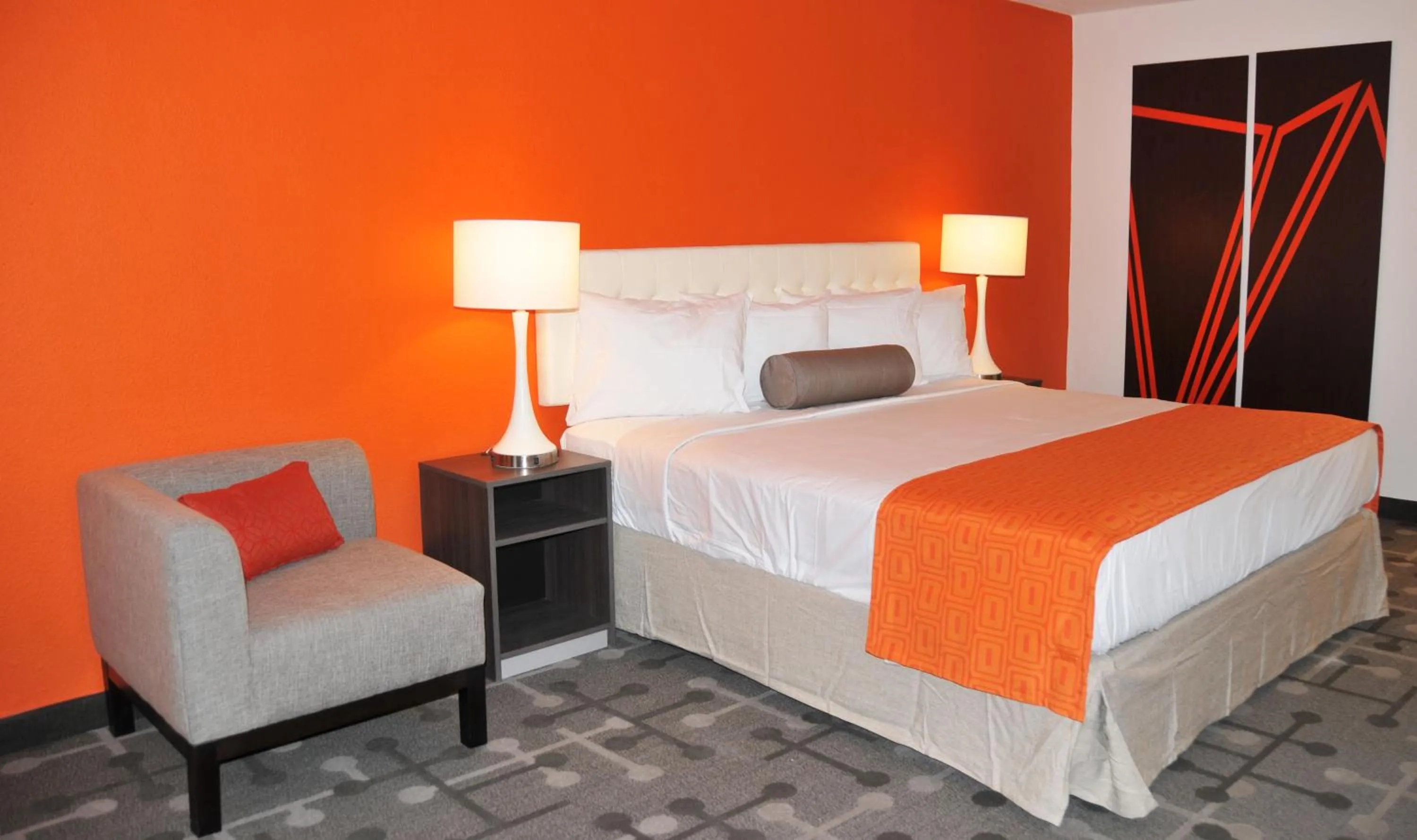 Bedroom, Bed in Howard Johnson by Wyndham Florence