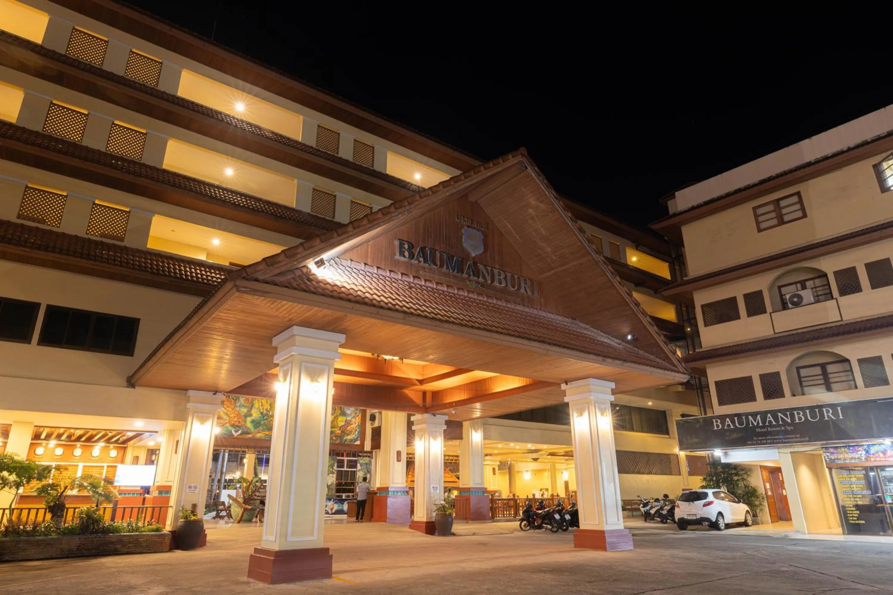 Area and facilities in Baumanburi Hotel Patong