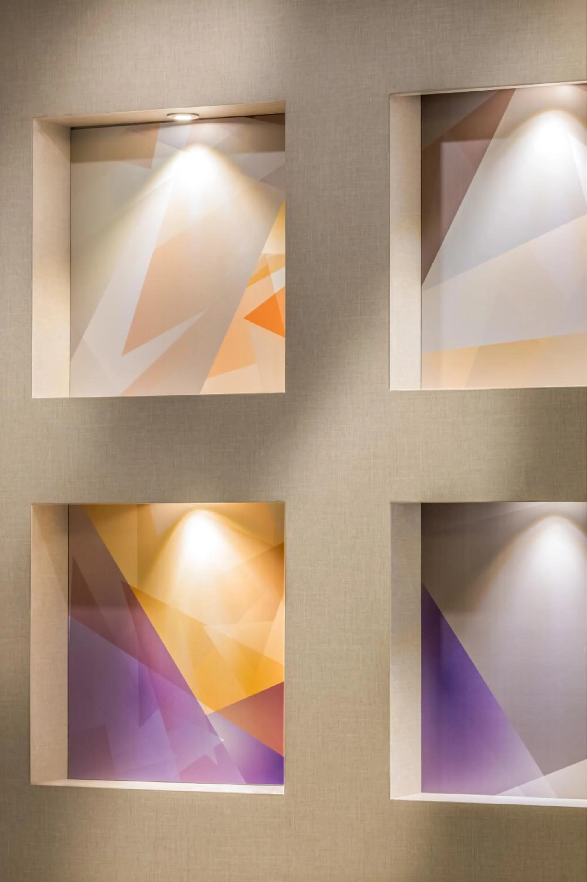 Decorative detail in Up Recoleta Hotel