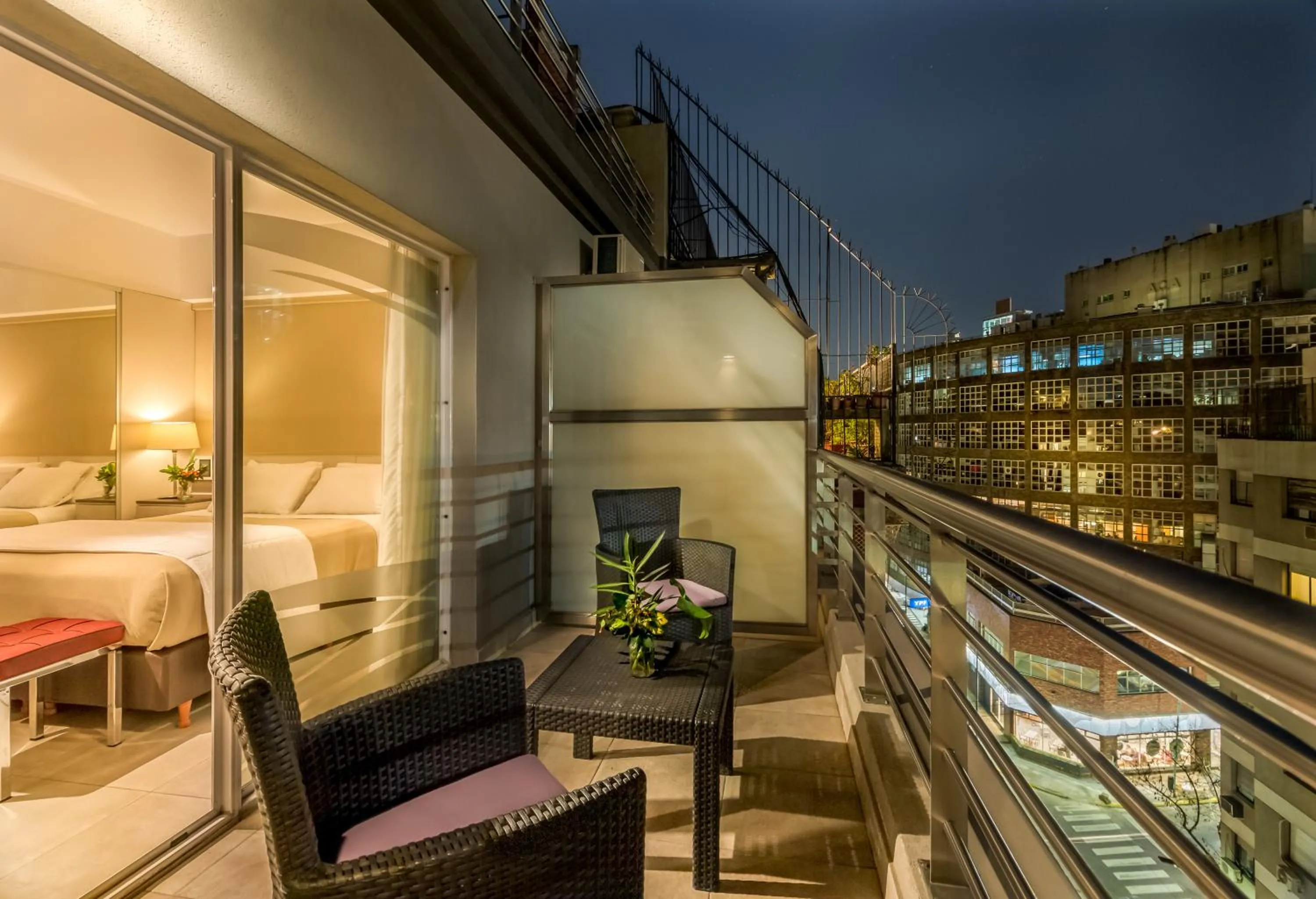Balcony/Terrace in Up Recoleta Hotel
