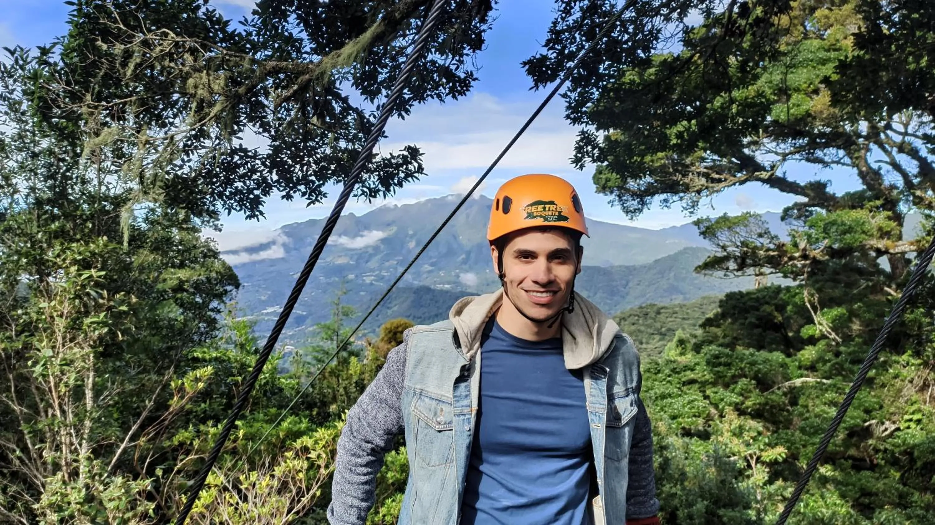 Mountain view in TREE TREK BOQUETE Adventure Park