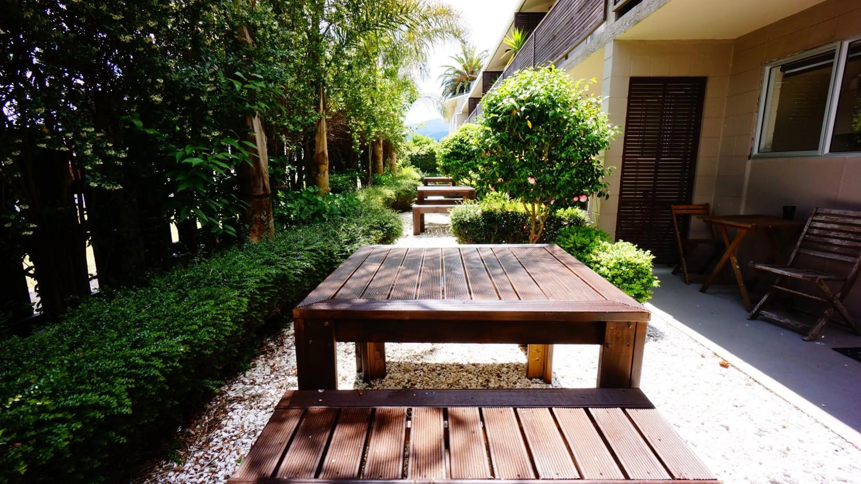 Patio in Waihi Motel