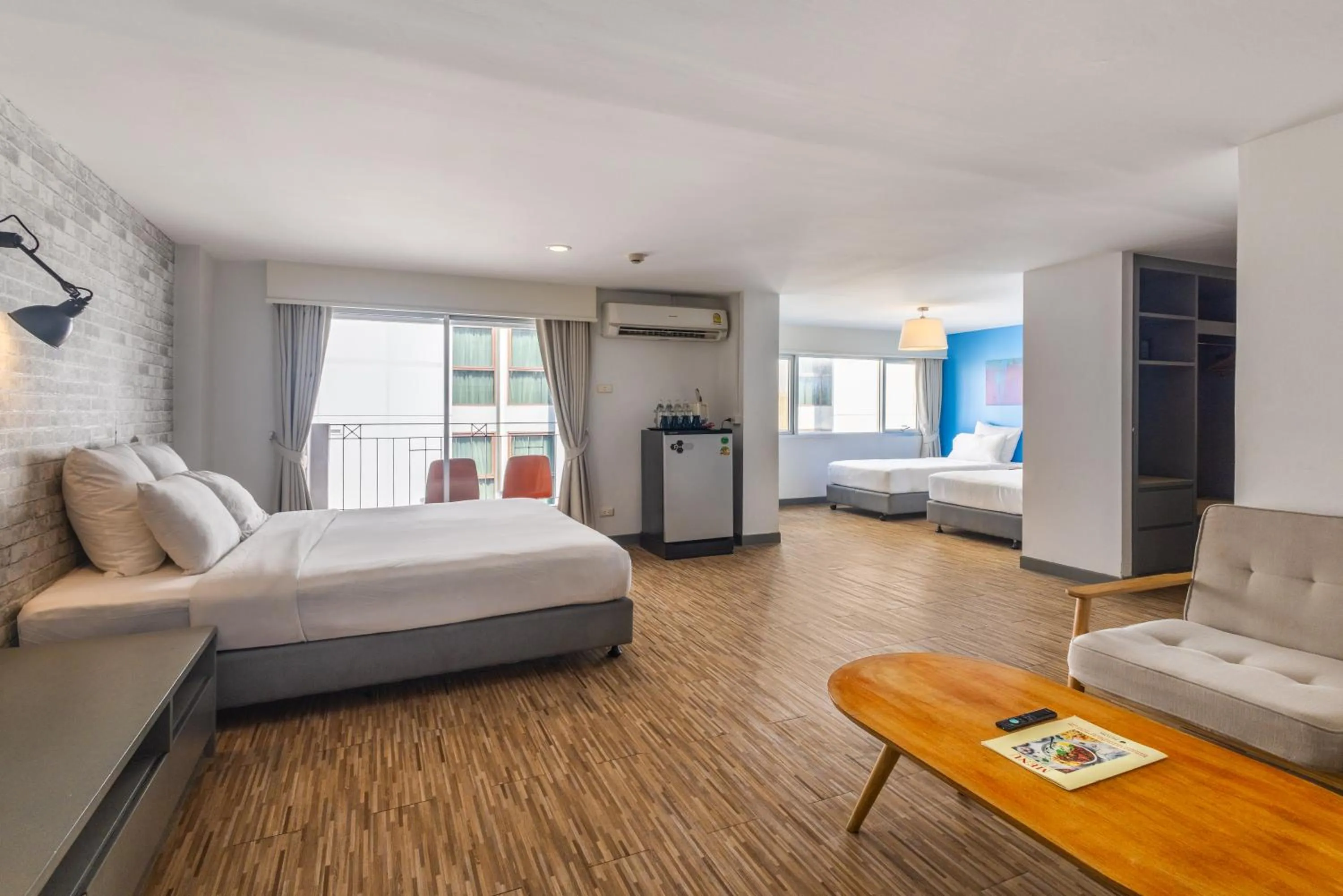 Bed in Journeyhub Pattaya Central