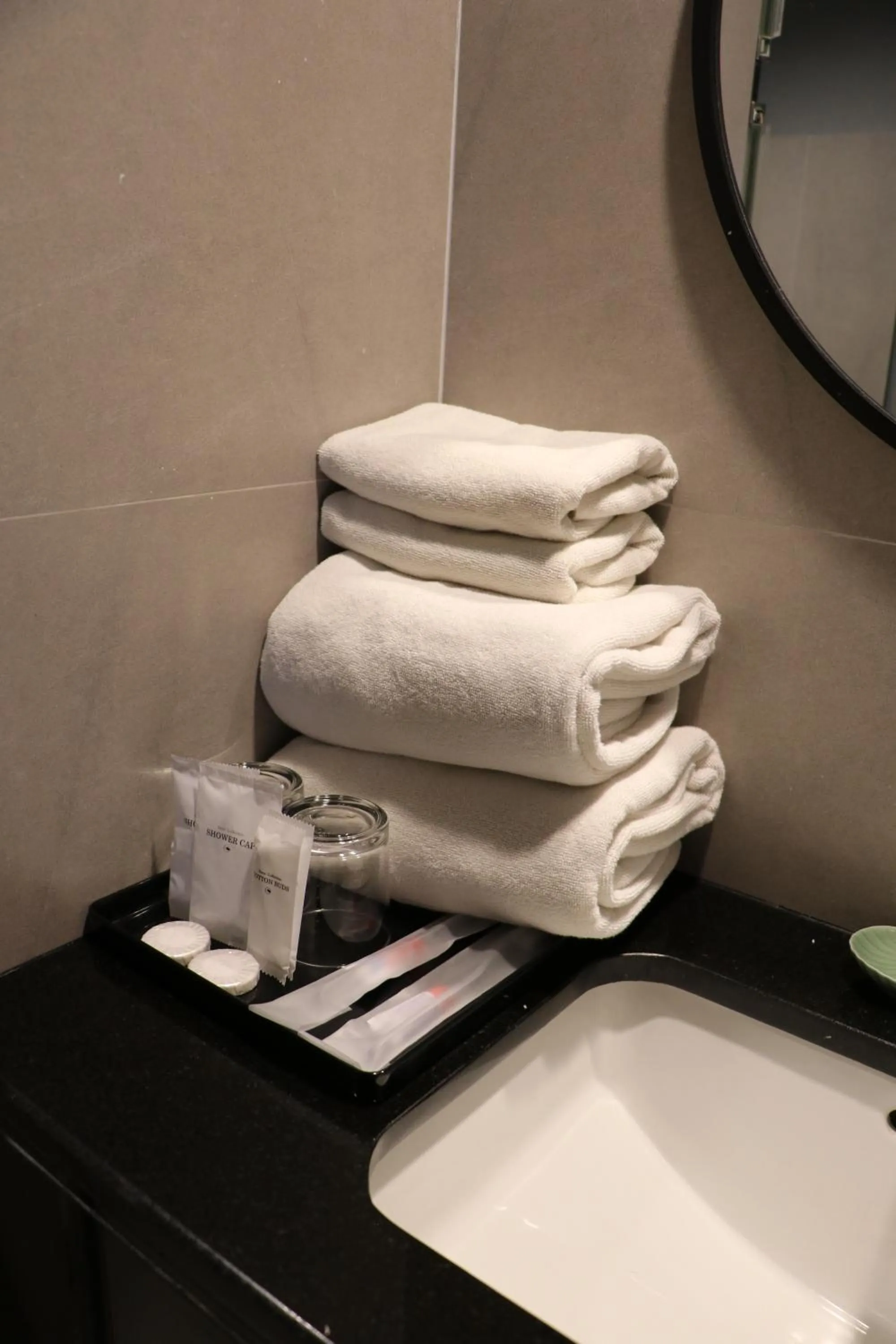 Bathroom in Journeyhub Pattaya Central