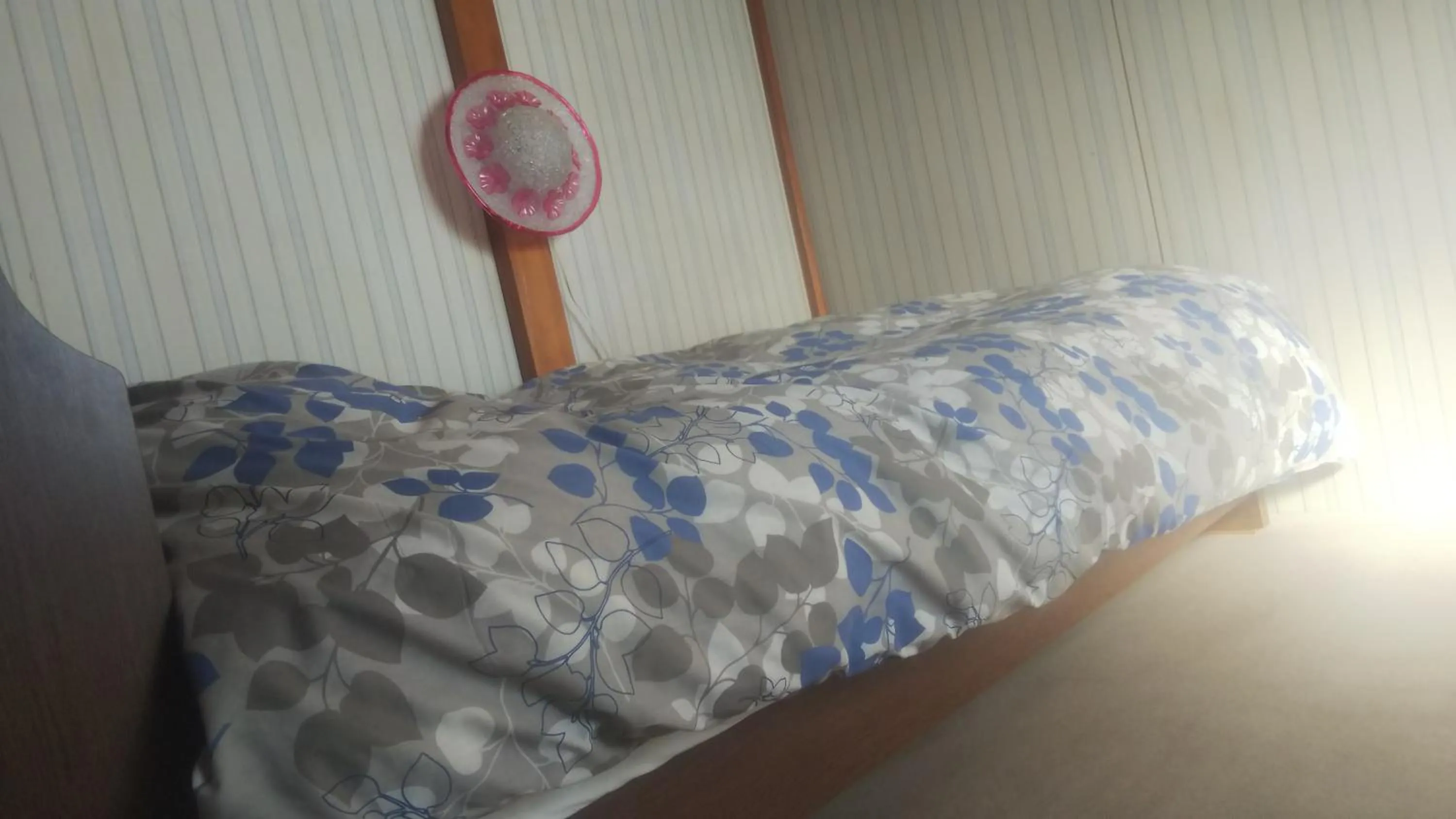 Bed in Minshuku Kaikazari Kunnui