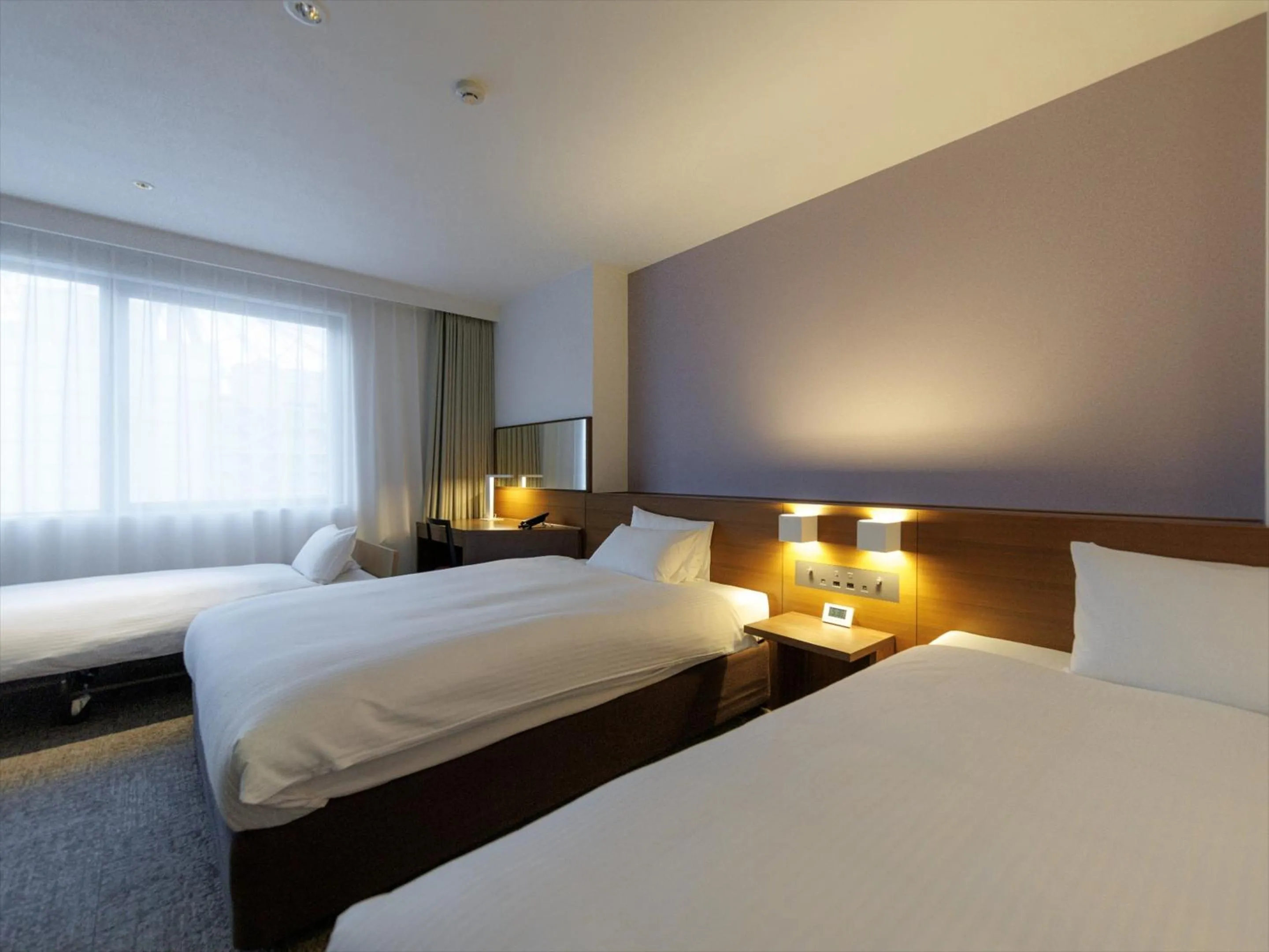 Photo of the whole room, Bed in JR Kyushu Hotel Kagoshima