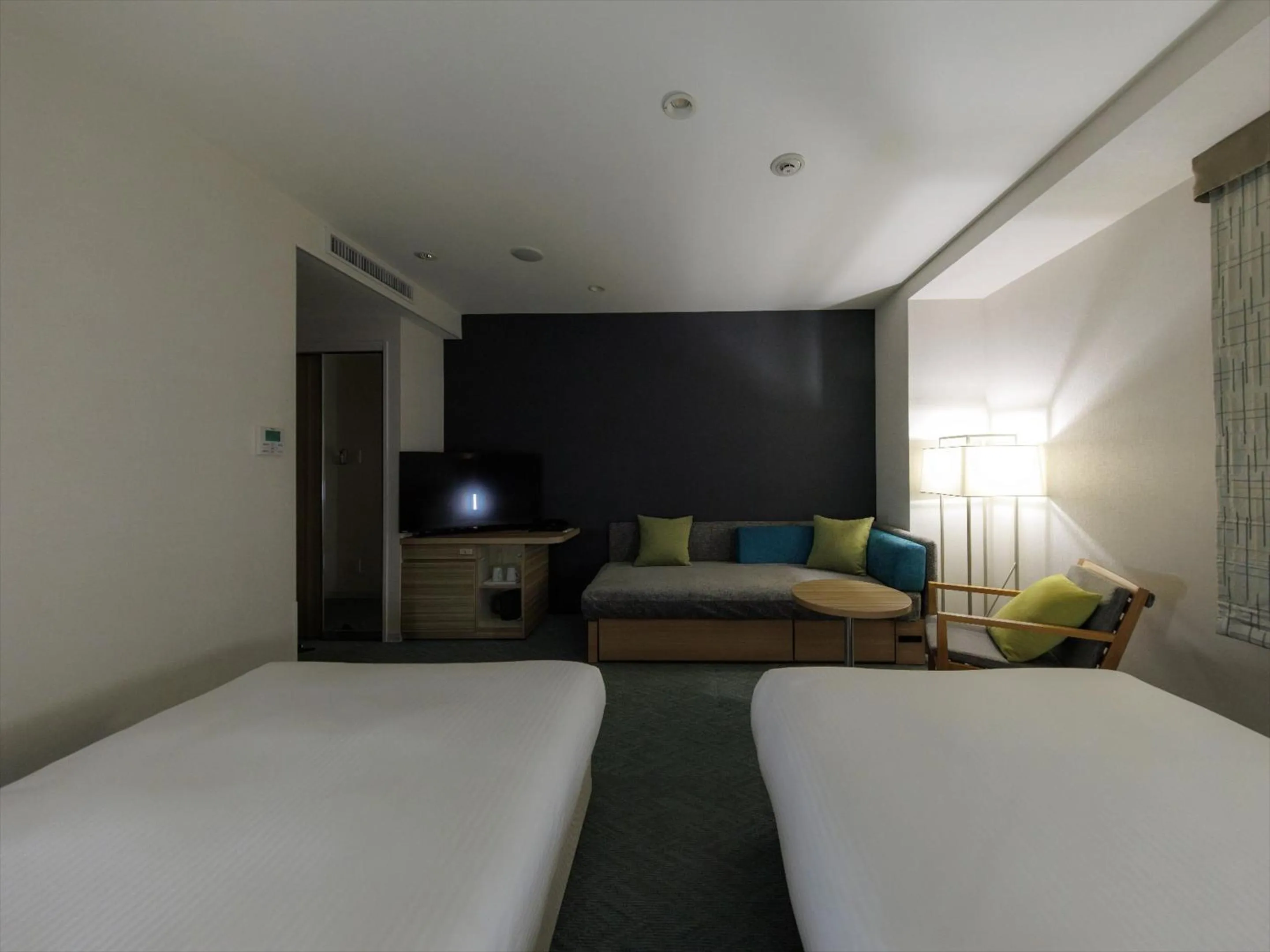 Photo of the whole room, Bed in JR Kyushu Hotel Kagoshima