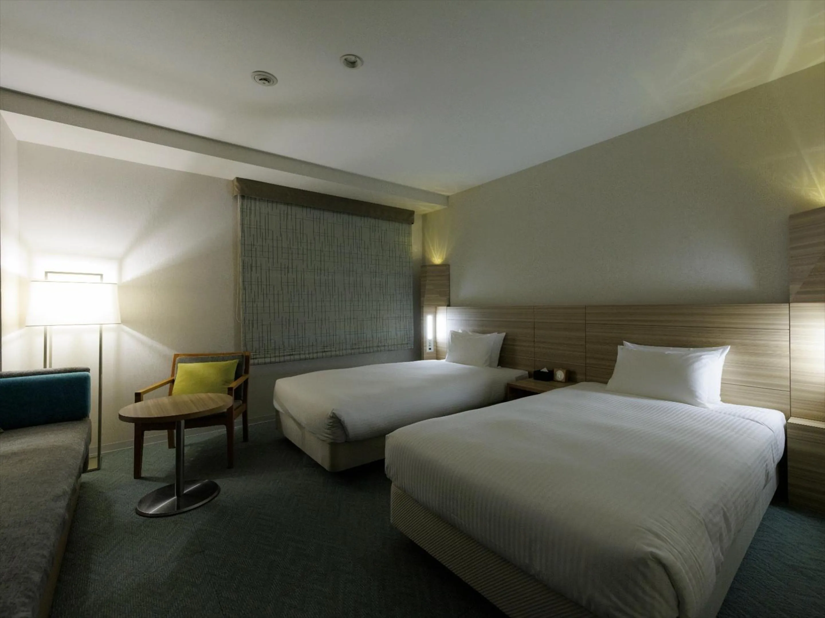 Photo of the whole room, Bed in JR Kyushu Hotel Kagoshima
