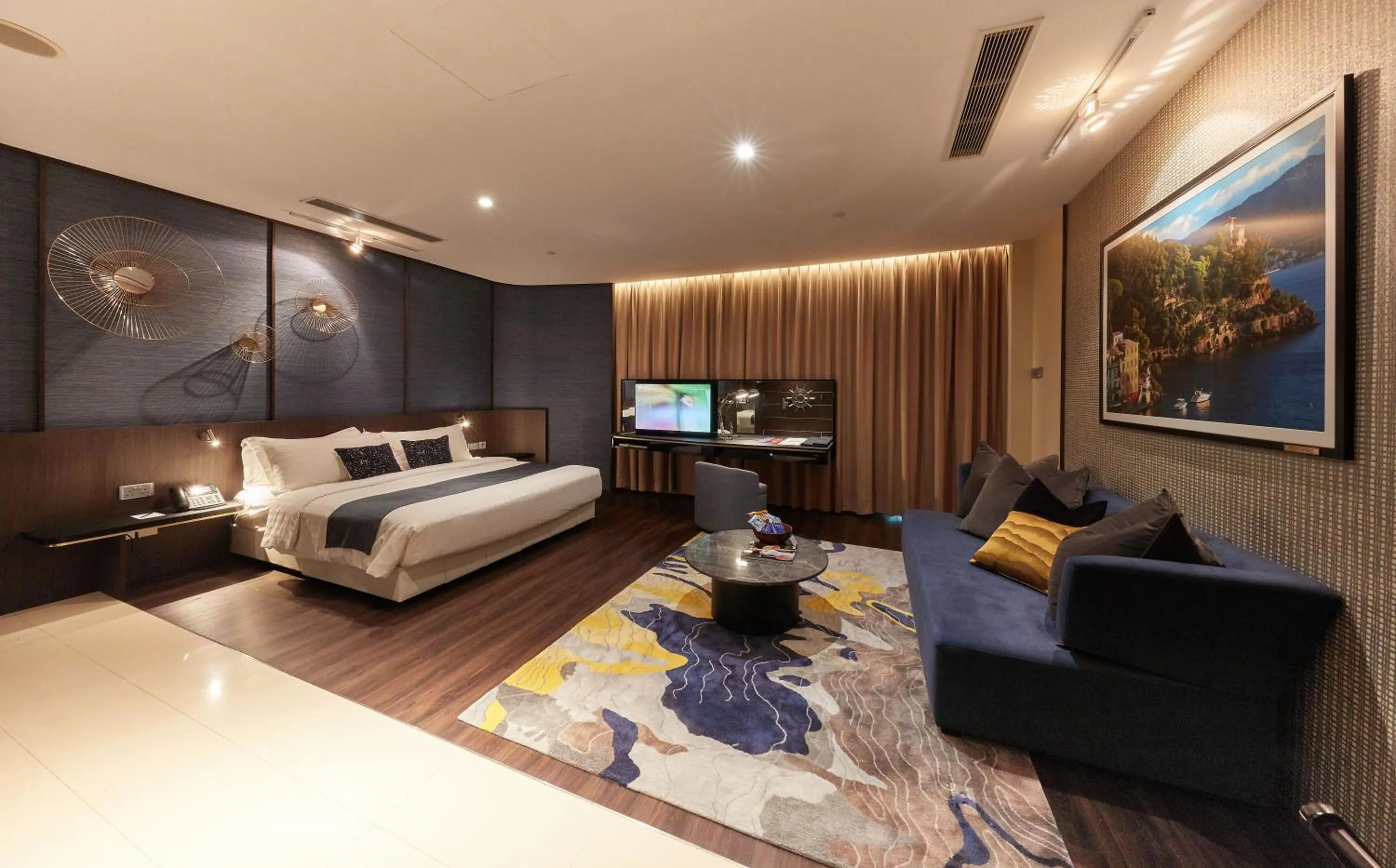 Bedroom, Bed in ONE15 Marina Sentosa Cove Singapore