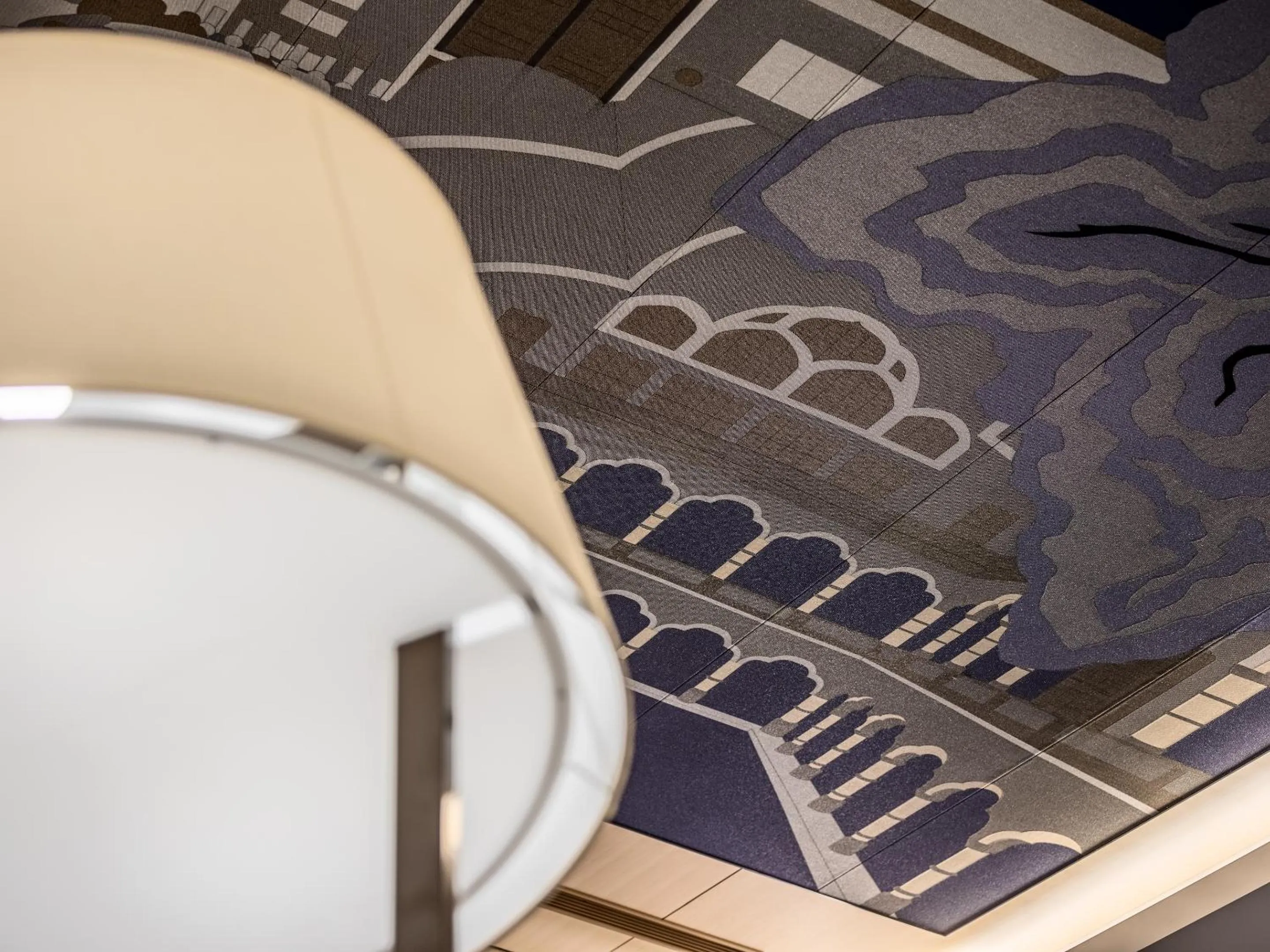 Decorative detail in Mitsui Garden Hotel Ginza-gochome