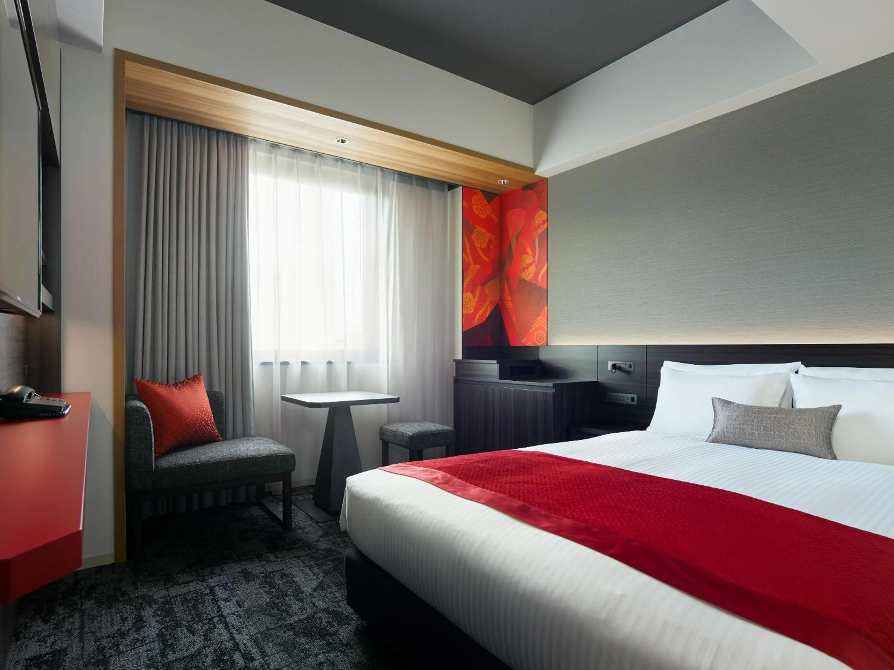 Photo of the whole room, Bed in Mitsui Garden Hotel Ginza-gochome