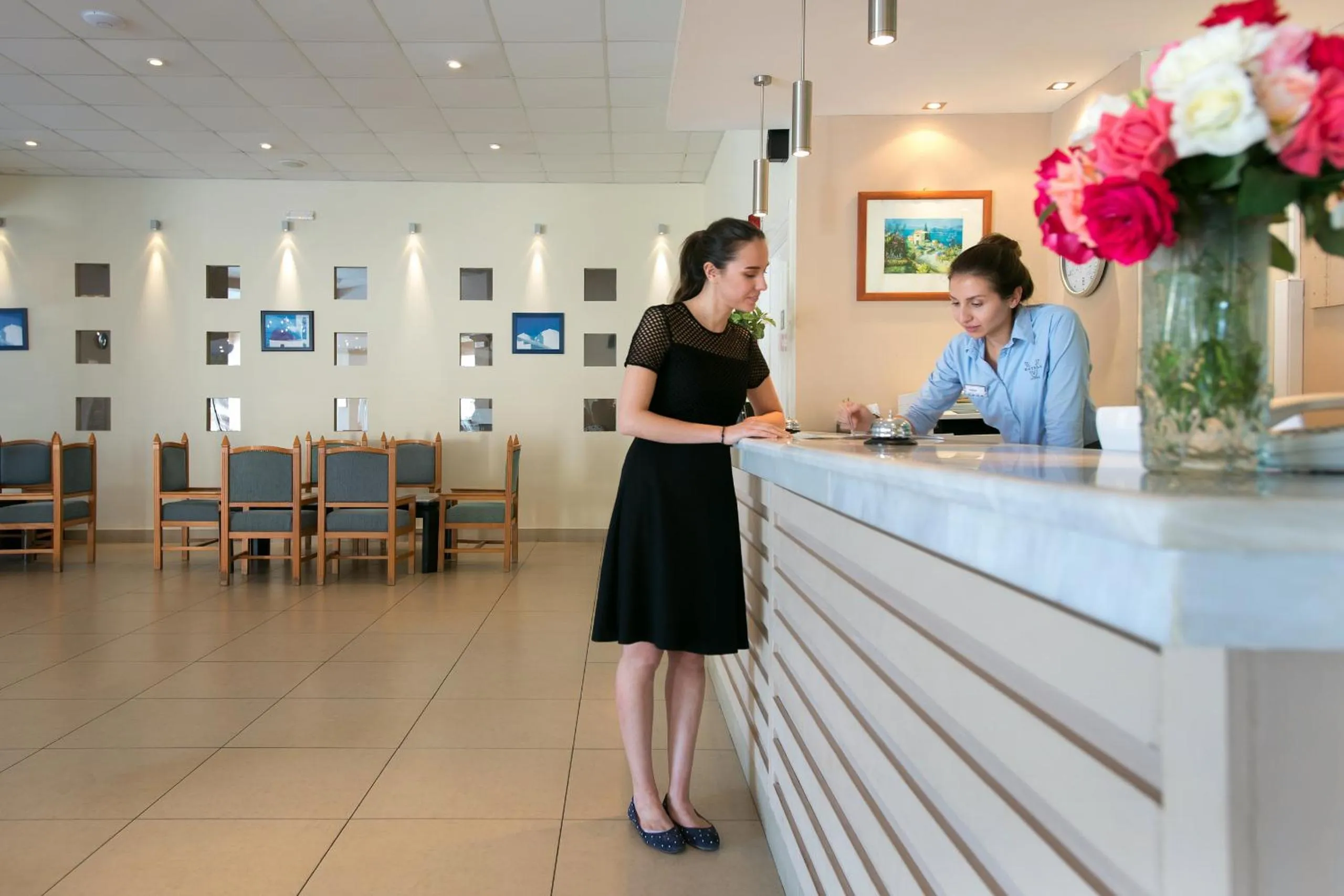 Lobby or reception in Panorama Sidari