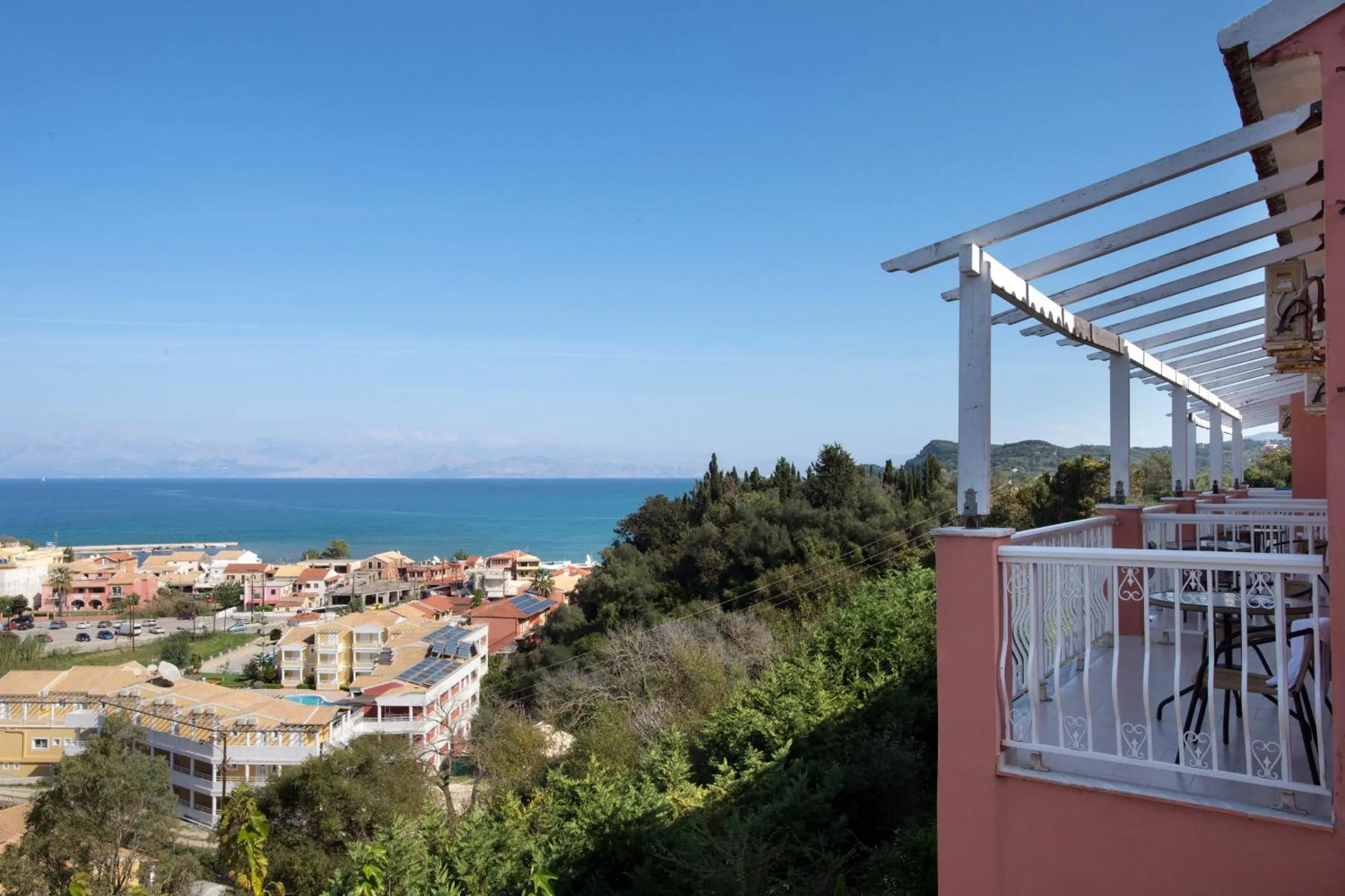 Bird's eye view in Panorama Sidari