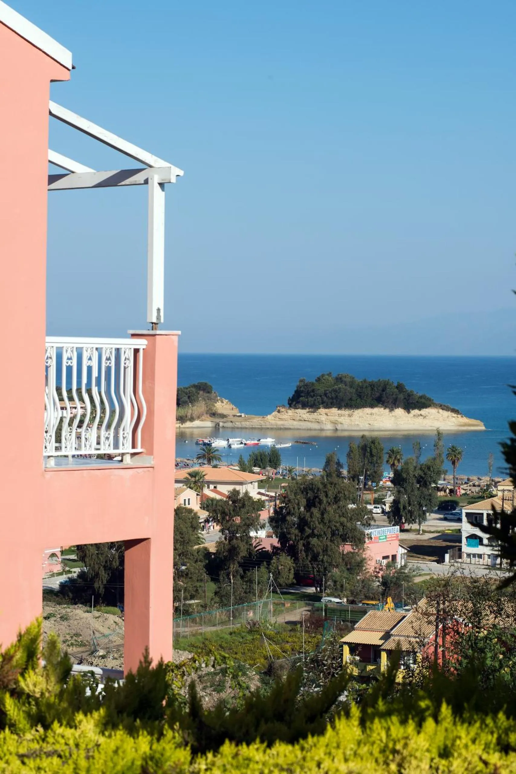 Garden view in Panorama Sidari