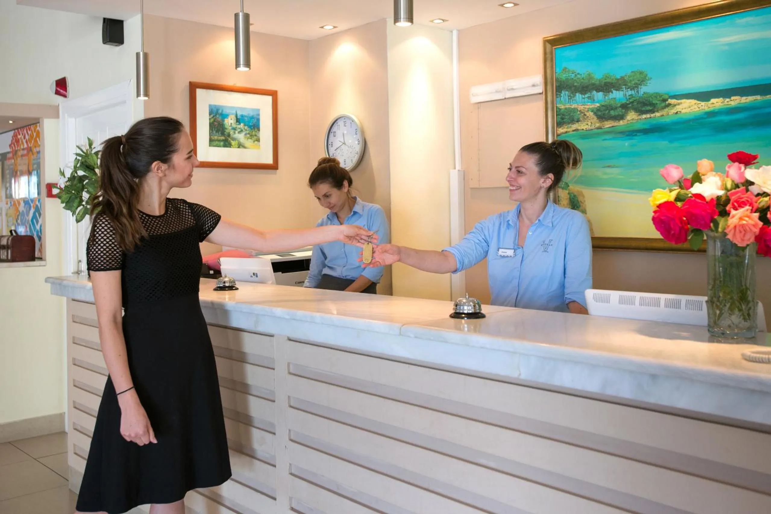 Lobby or reception in Panorama Sidari