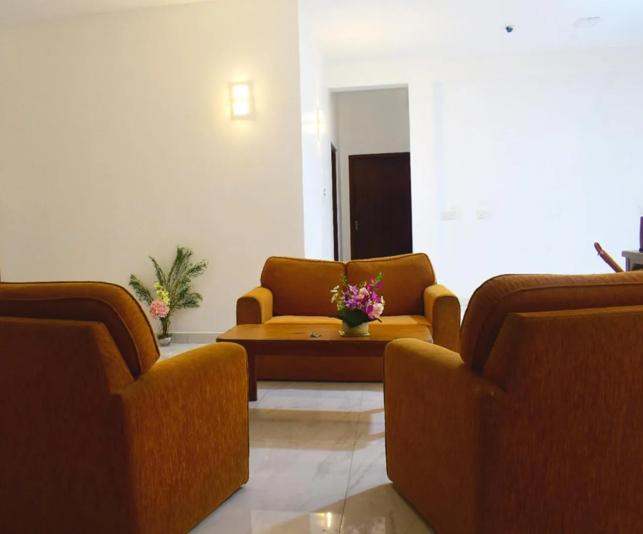 Seating area in White Fortress