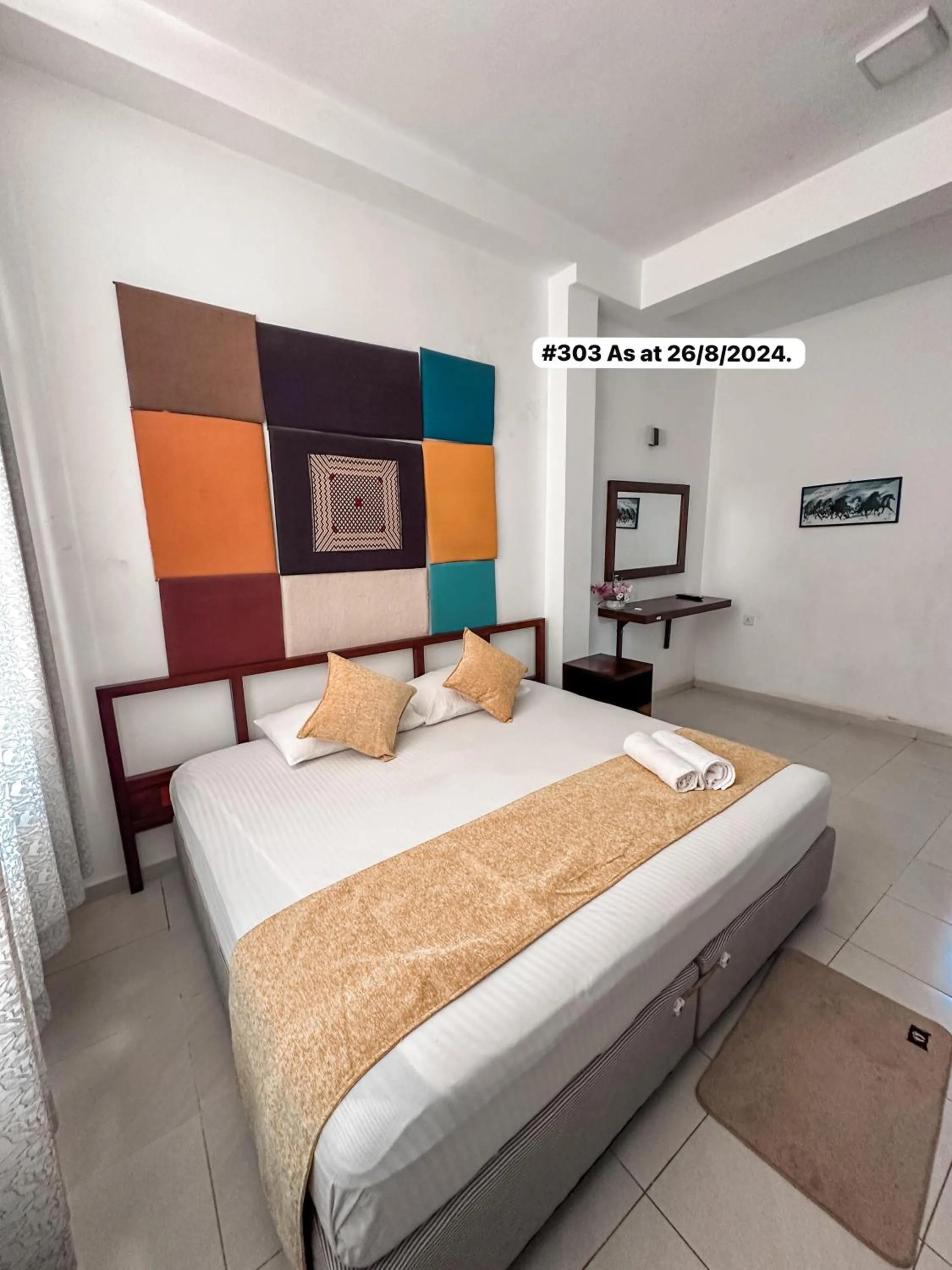 Bed in White Fortress