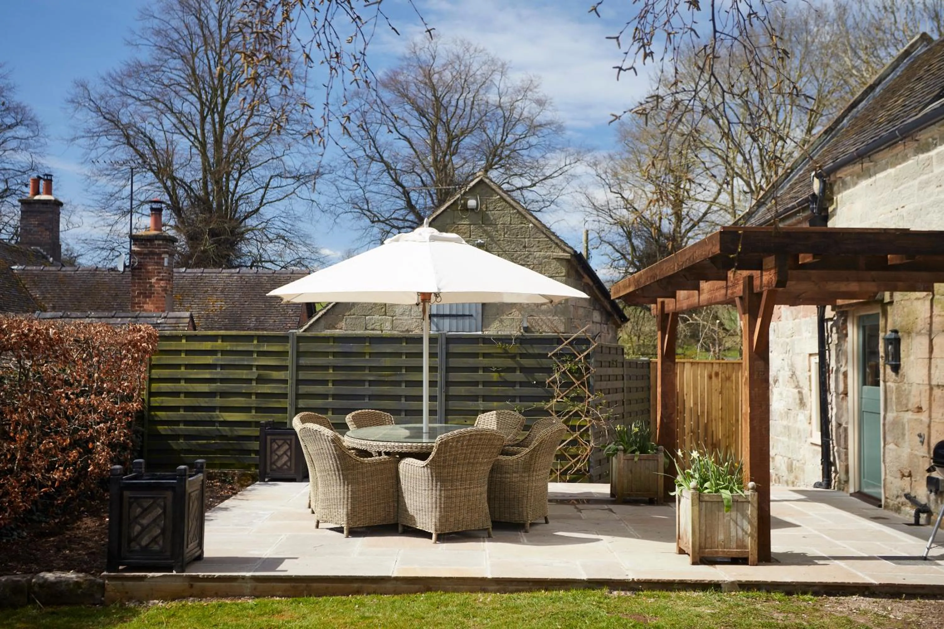 Garden in The Duncombe Arms