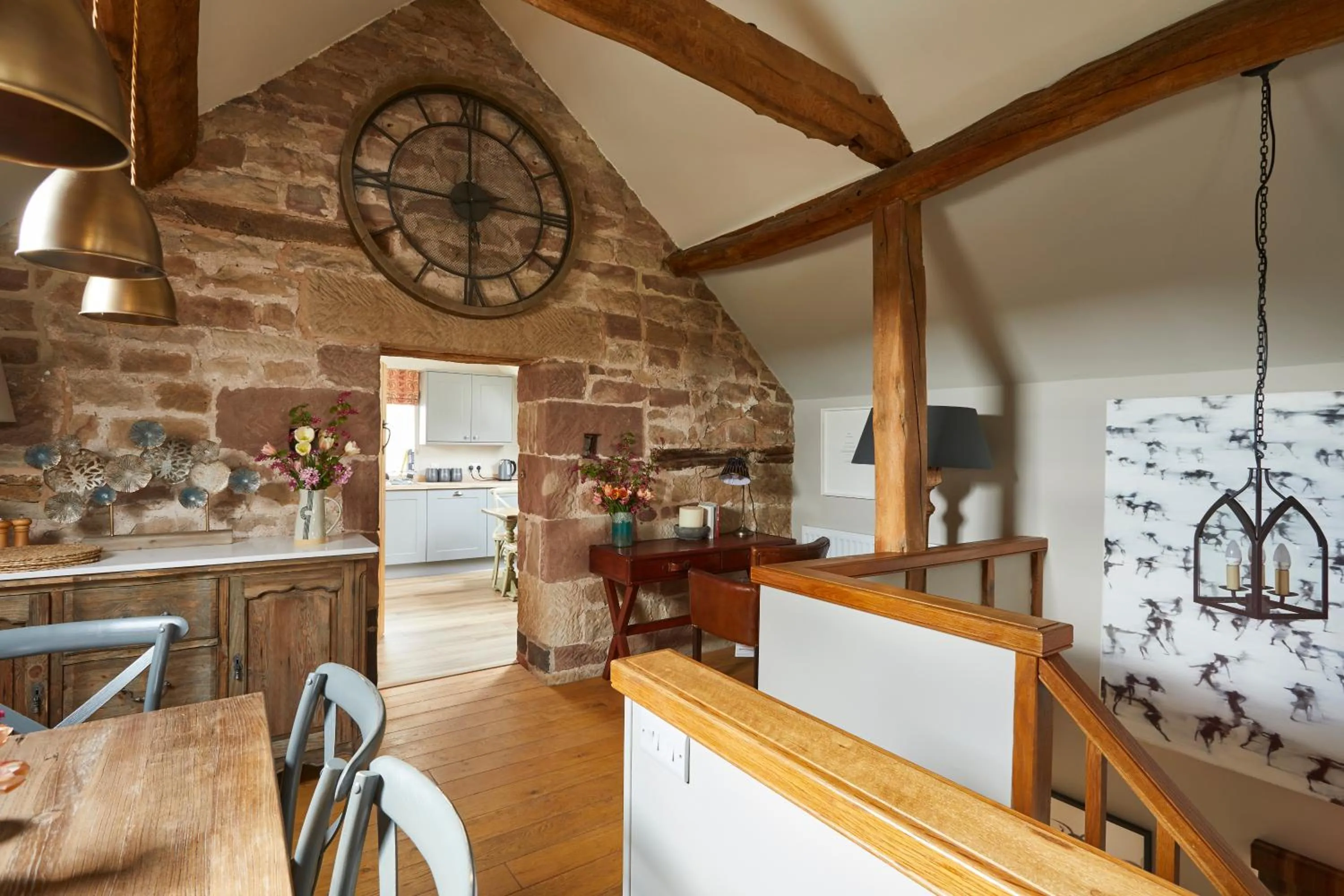 Dining area in The Duncombe Arms