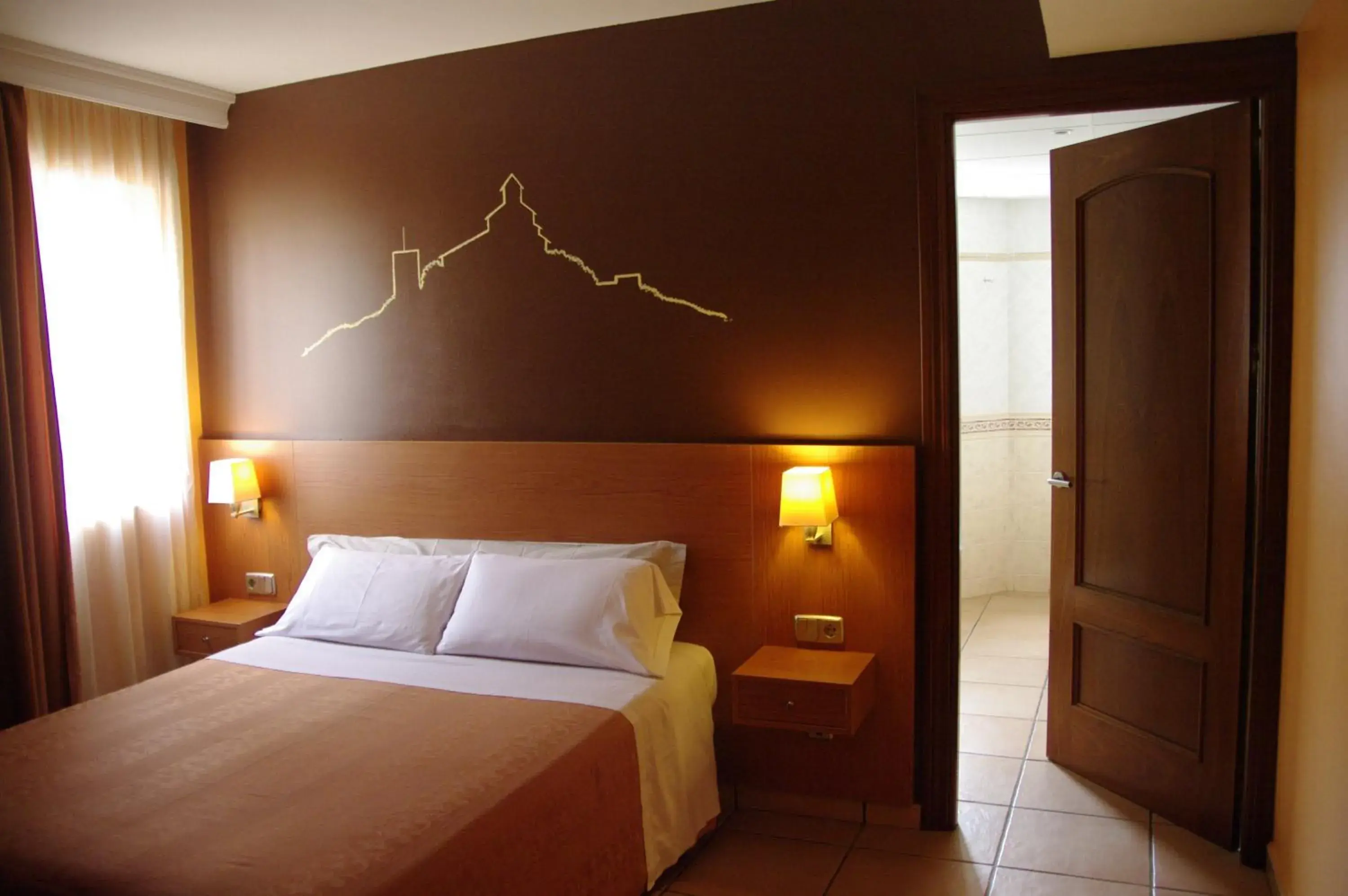 Double or Twin Room in Hotel Solsona Centre Double or Twin Room in Hotel Solsona Centre