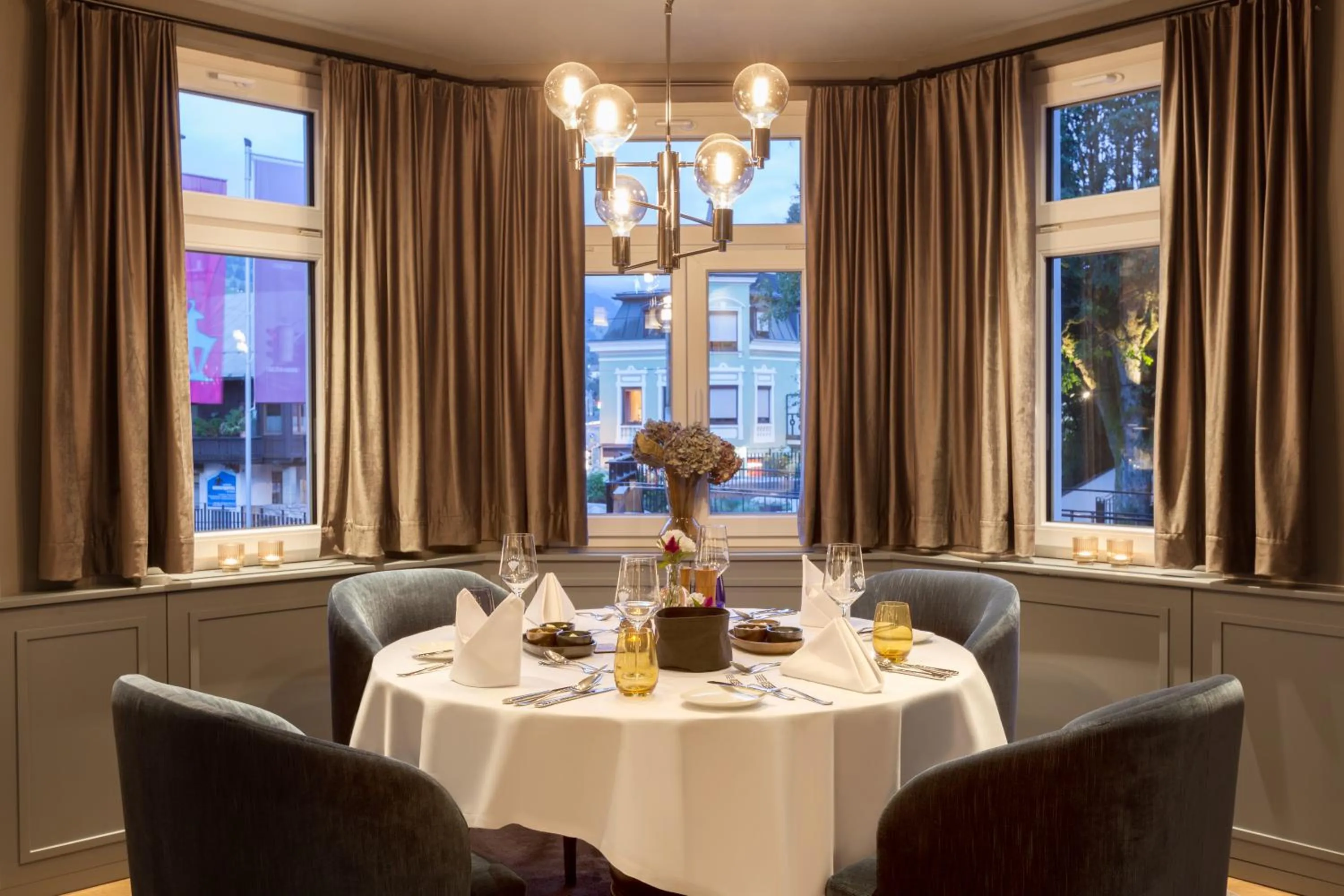 Restaurant/places to eat in ERIKA Boutiquehotel Kitzbühel