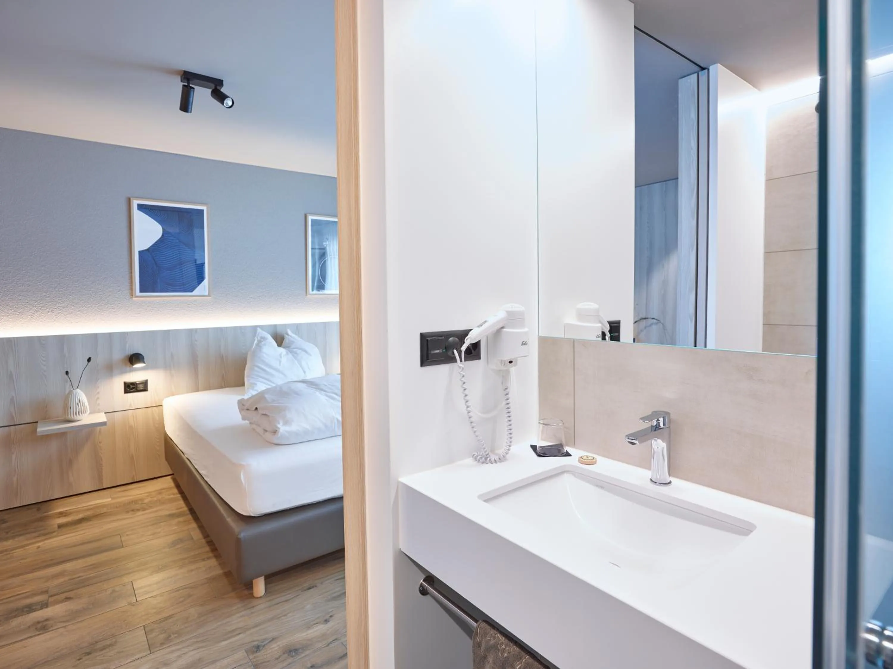 Bed in Hotel Balga Natur- und Bikehotel