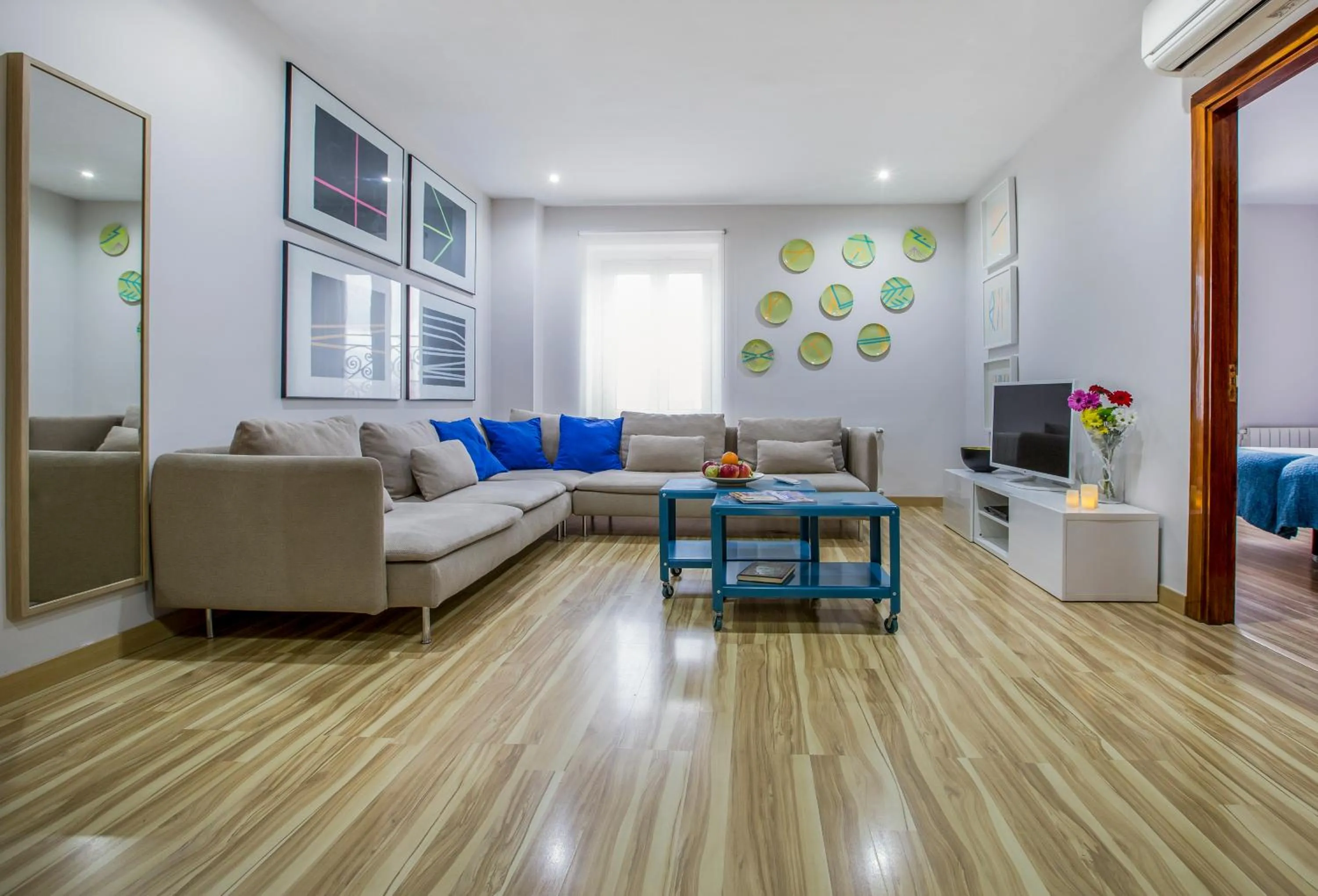 Living room in Mola Suites