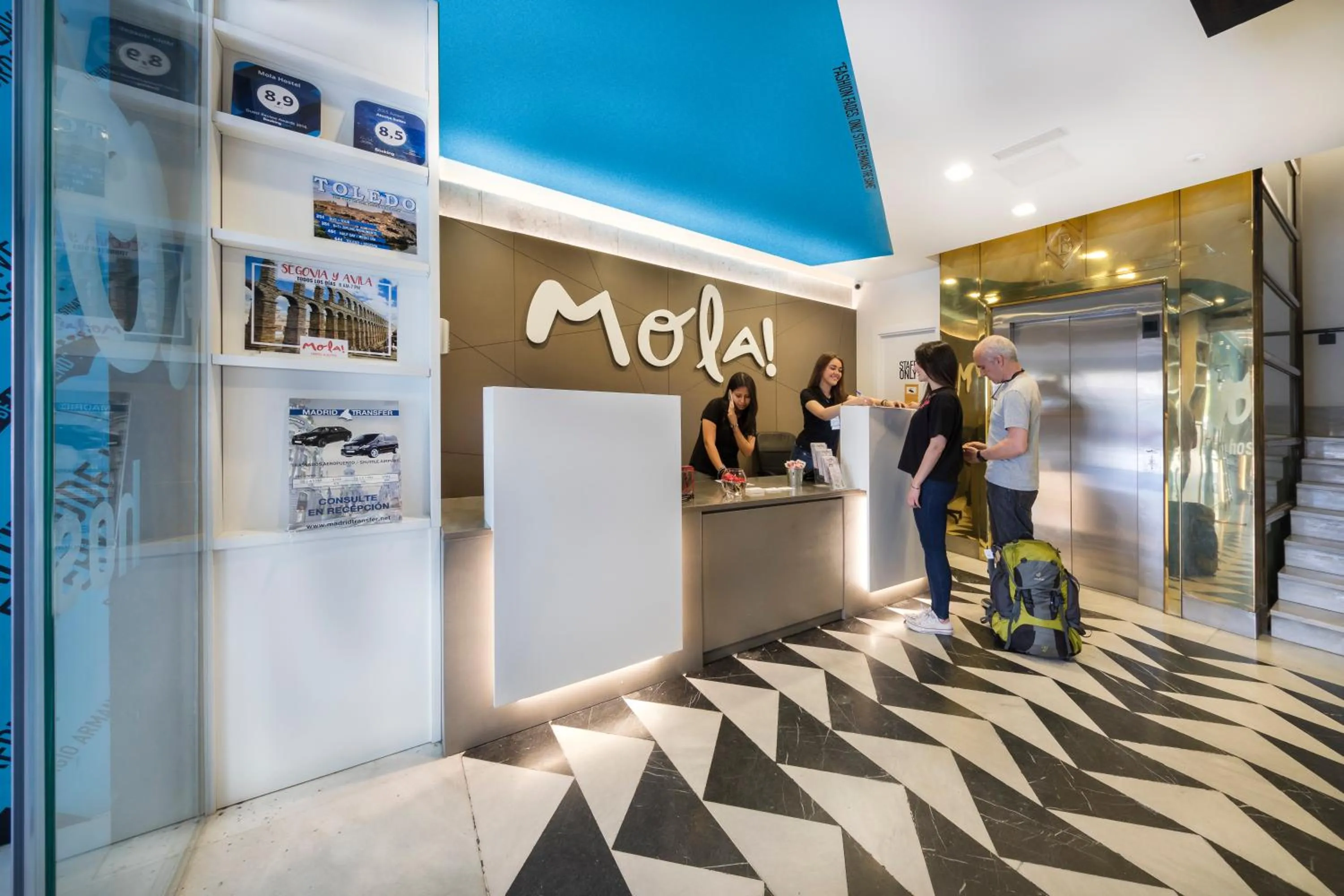 Lobby or reception in Mola Suites