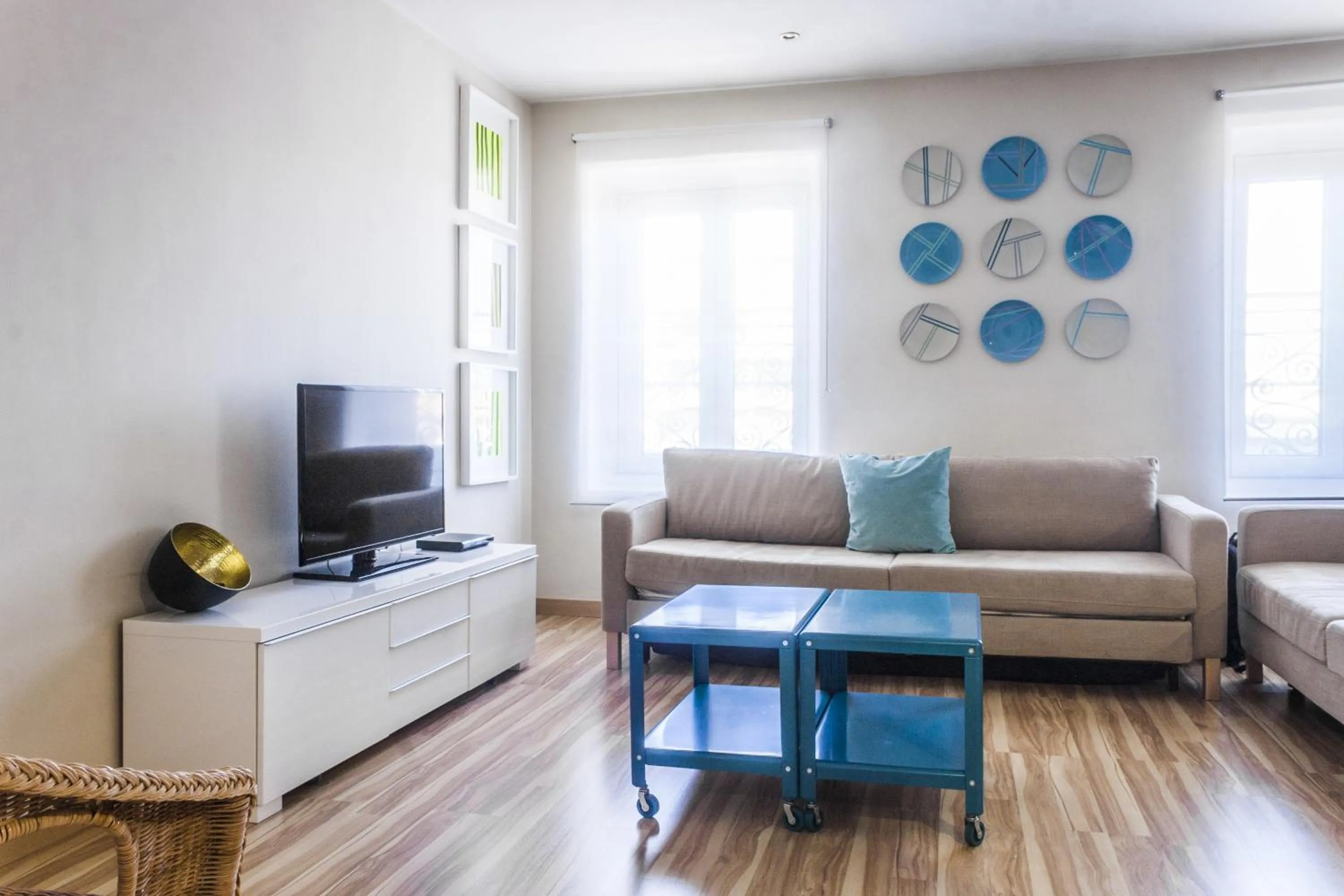 Living room in Mola Suites