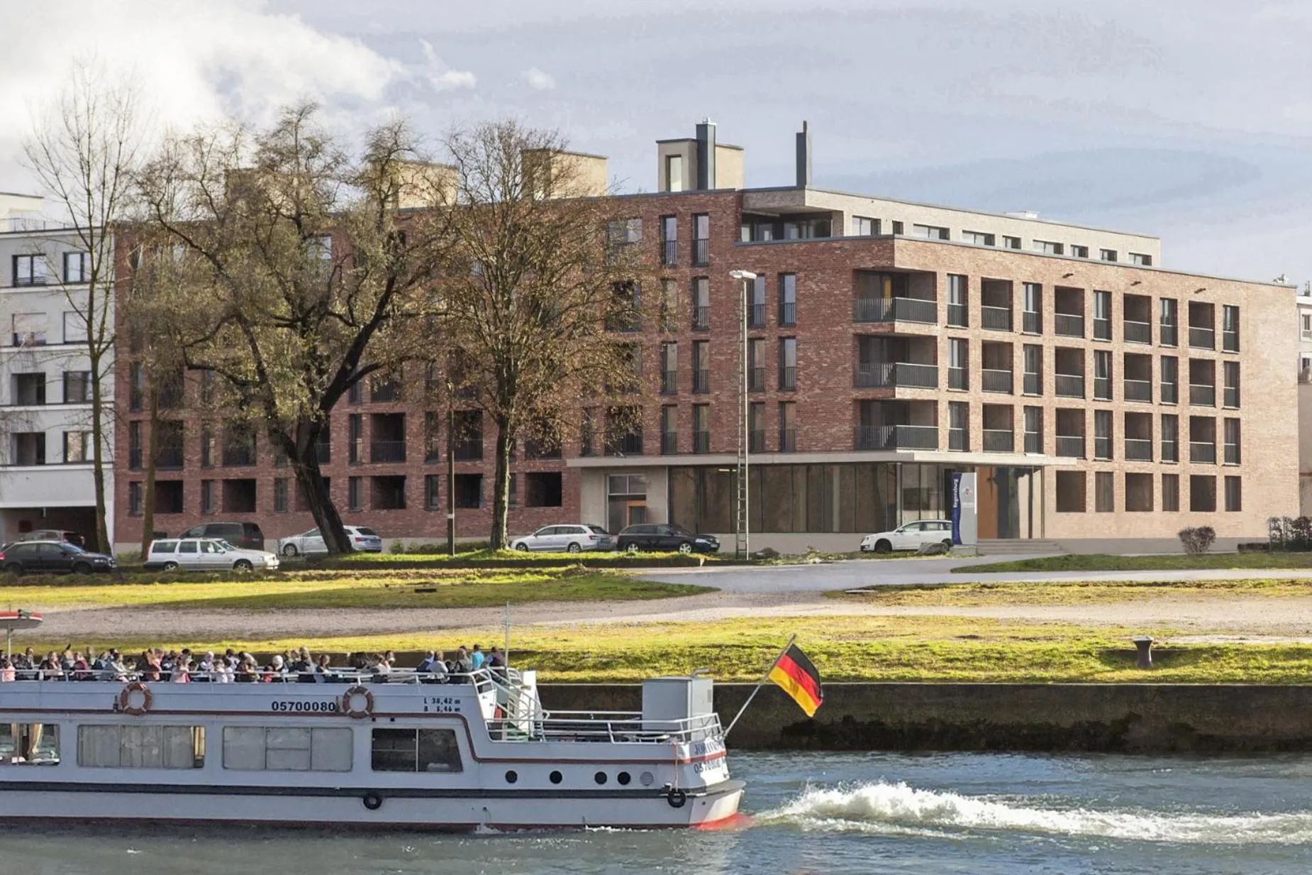 Property building in Marina Apartments Regensburg