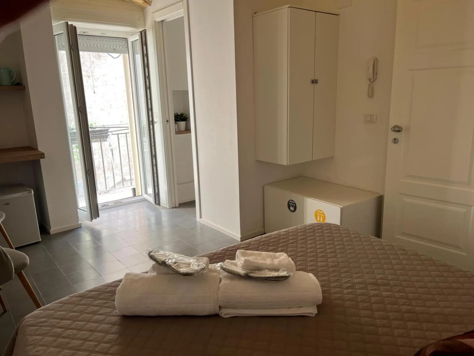 Bed in B&B Santa Chiara