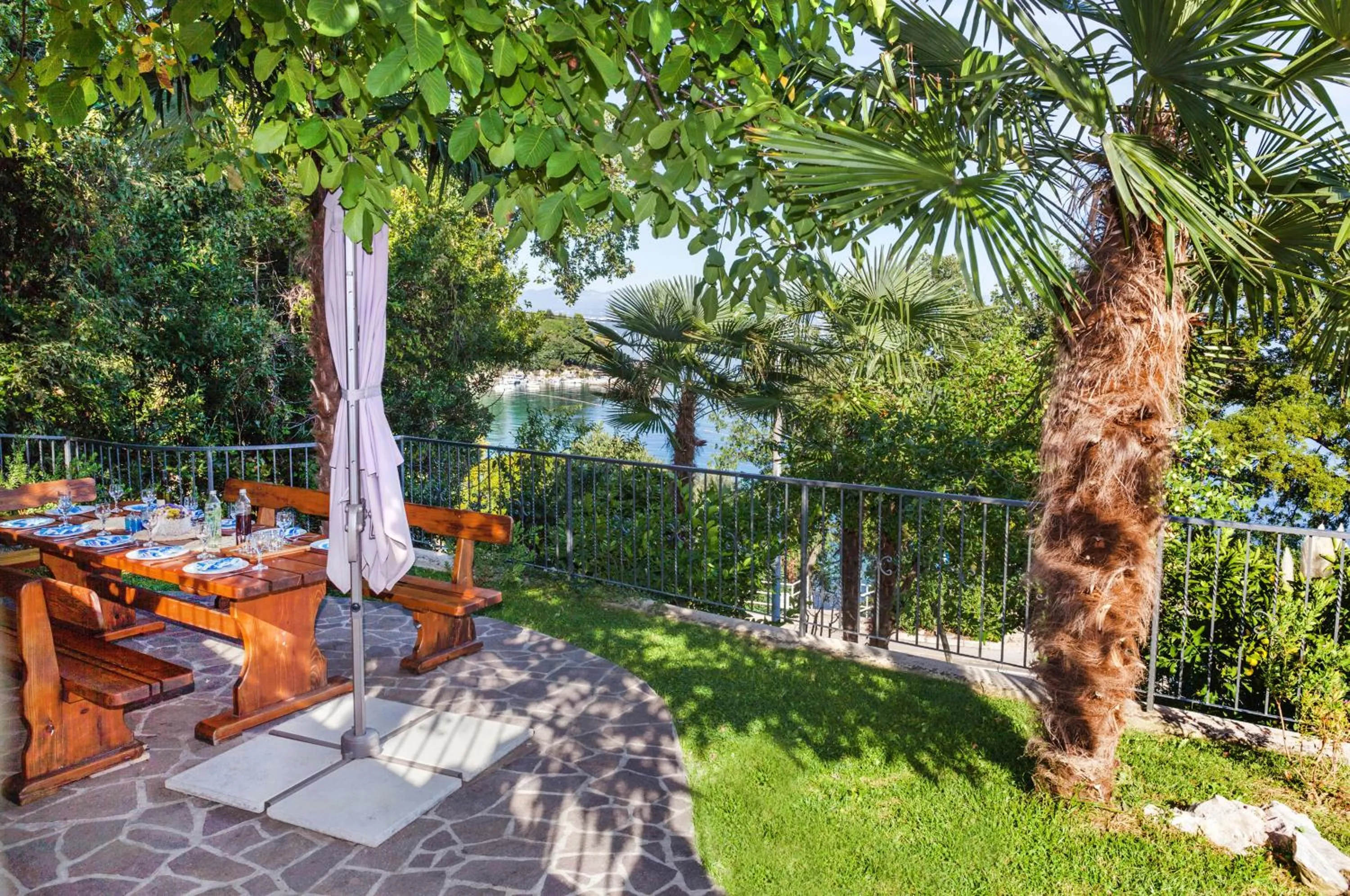 Balcony/Terrace in Apartment Villa Lidija