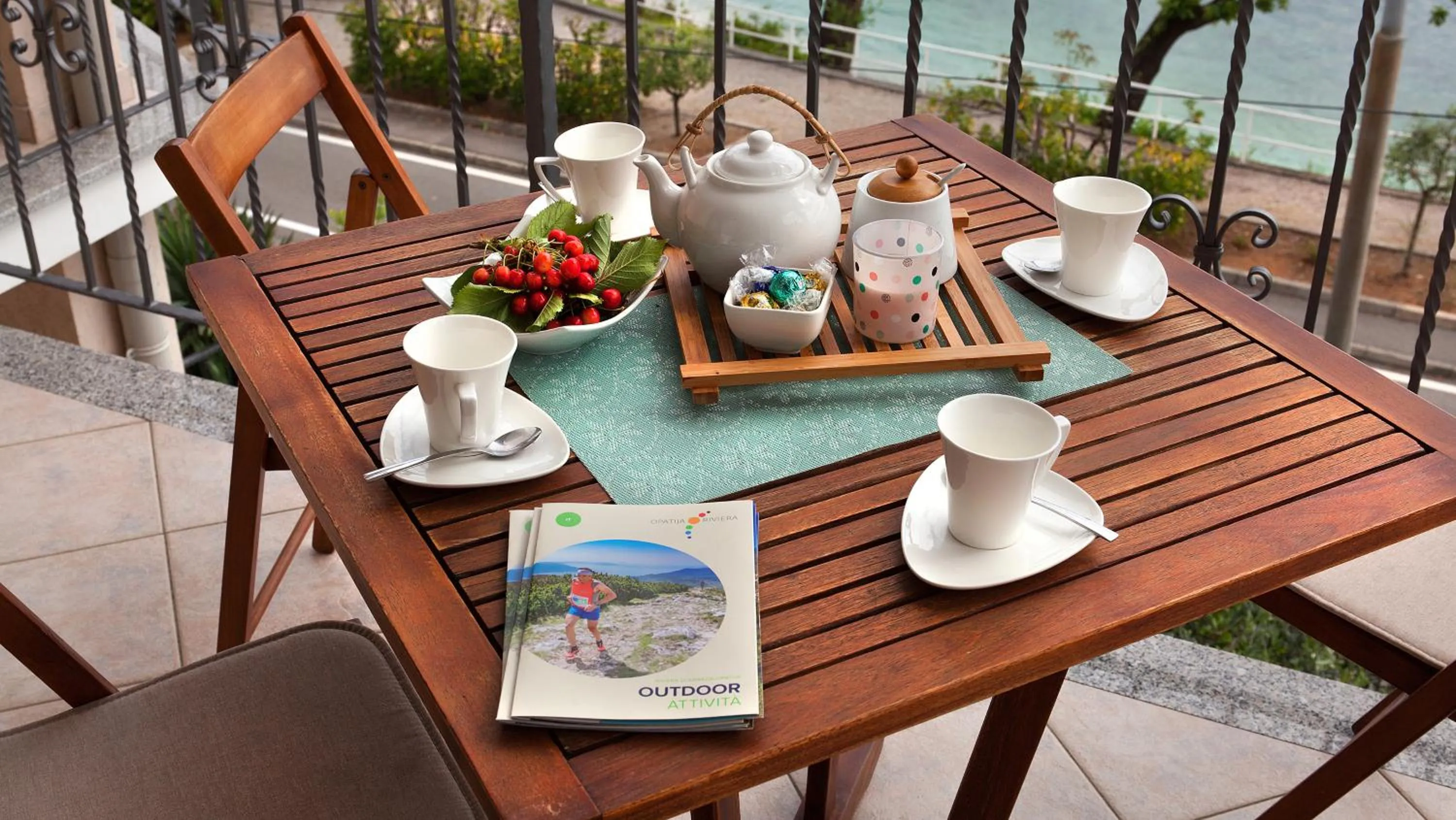 Balcony/Terrace in Apartment Villa Lidija