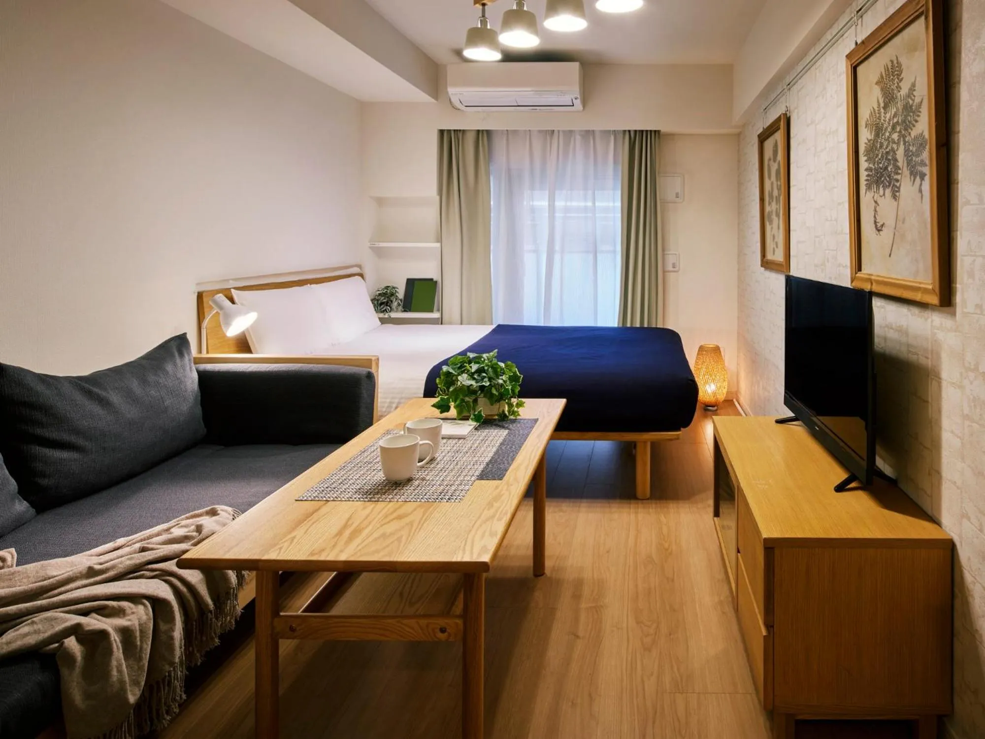 Bed in KARIO Sasazuka