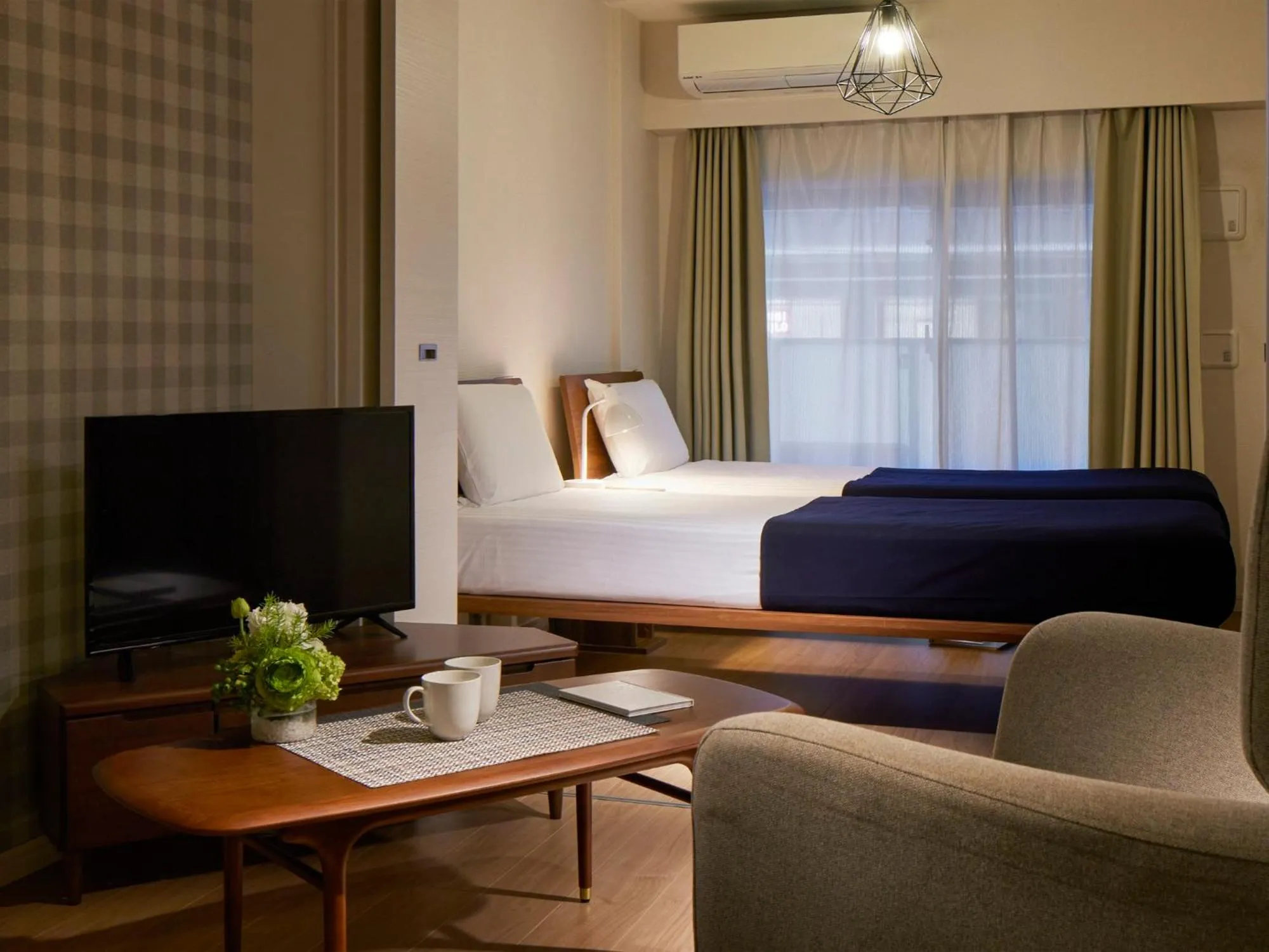 Bed in KARIO Sasazuka