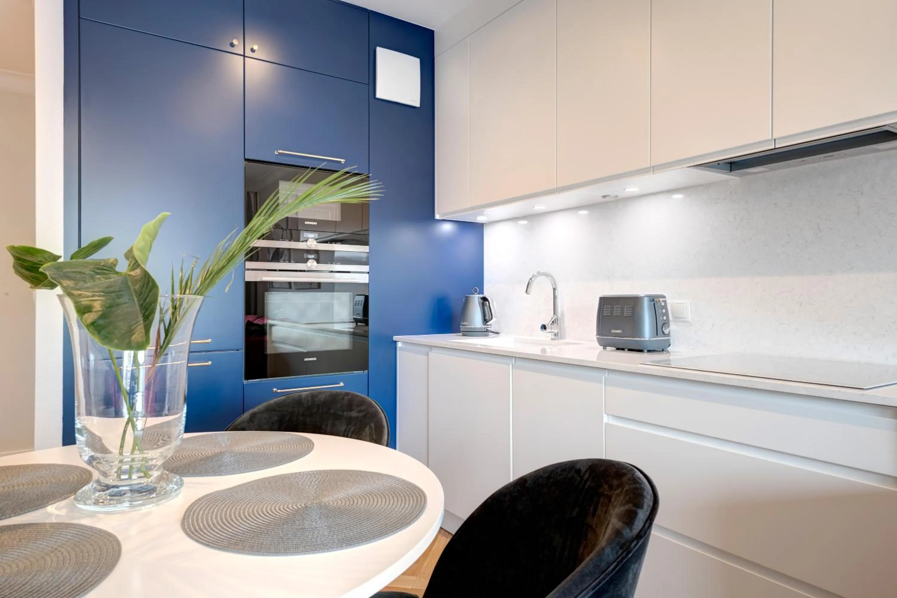 Kitchen or kitchenette in Dom & House - Apartments Winter Residence