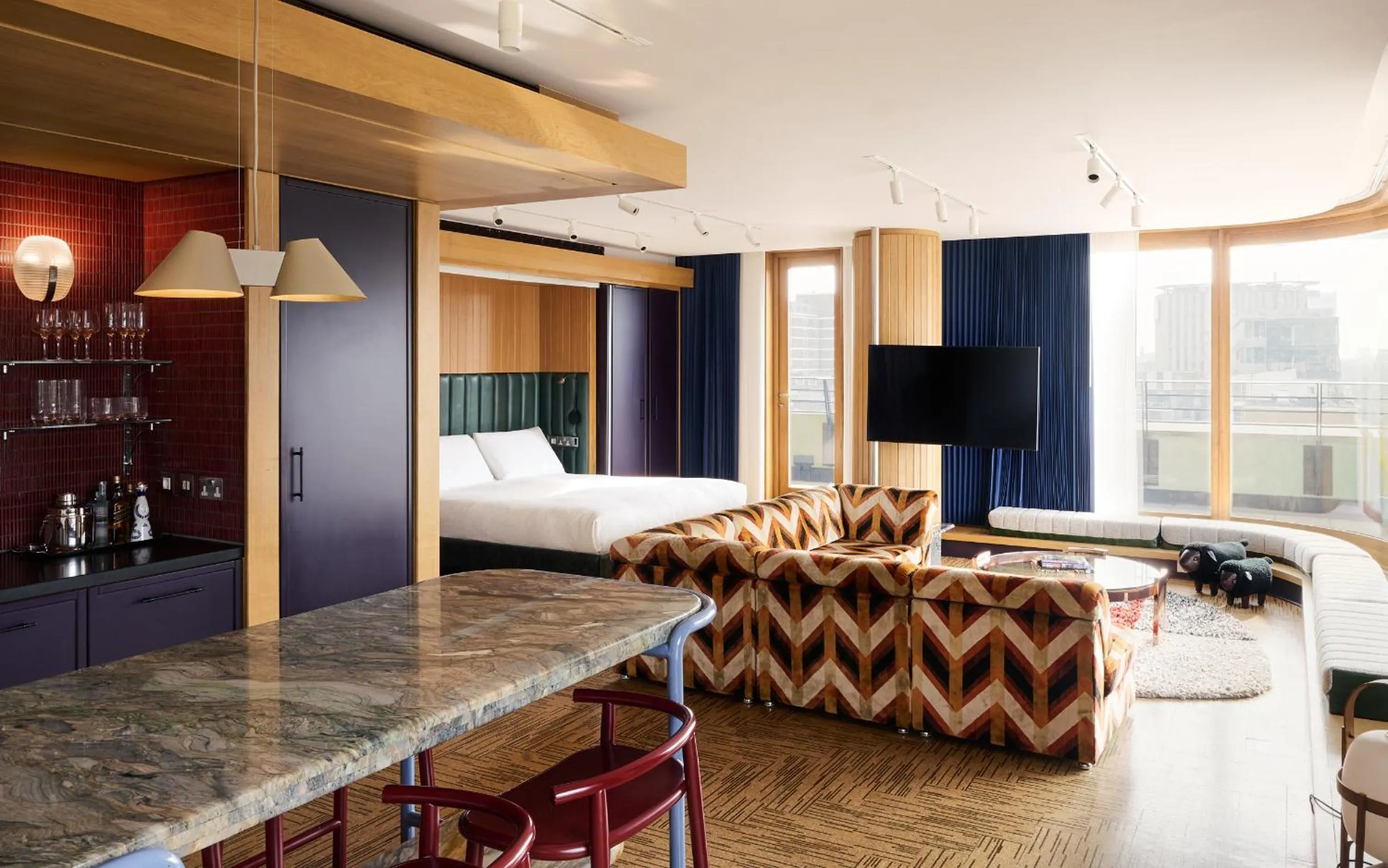 Bed in The Standard London