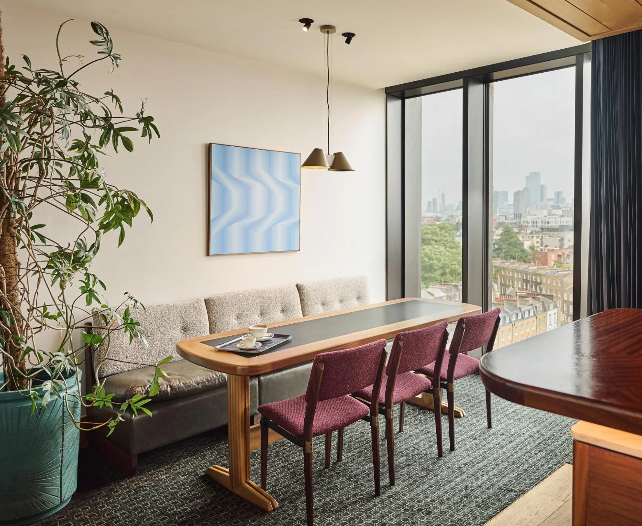 Seating area in The Standard London