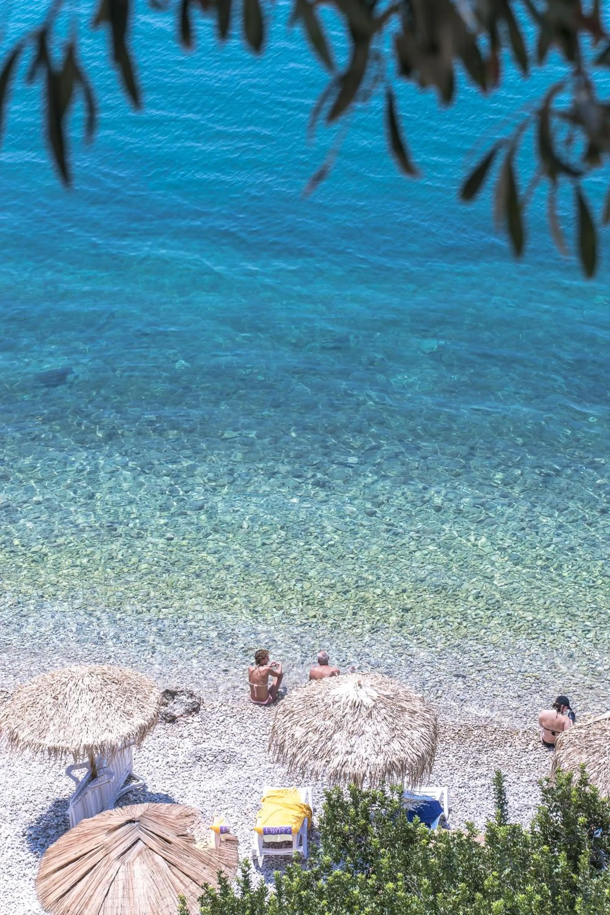 Beach in Hotel Cokkinis