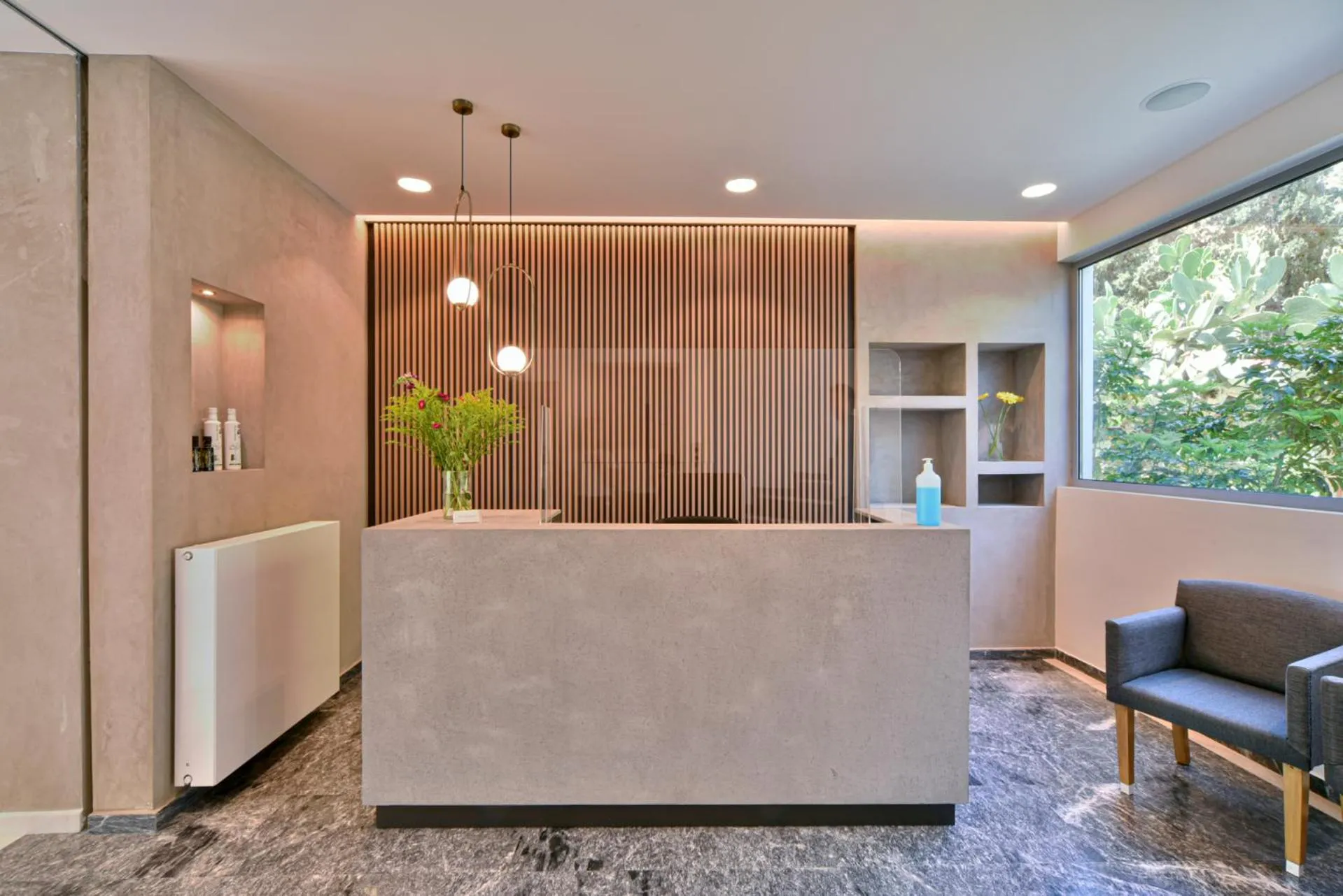 Lobby or reception in Hotel Cokkinis