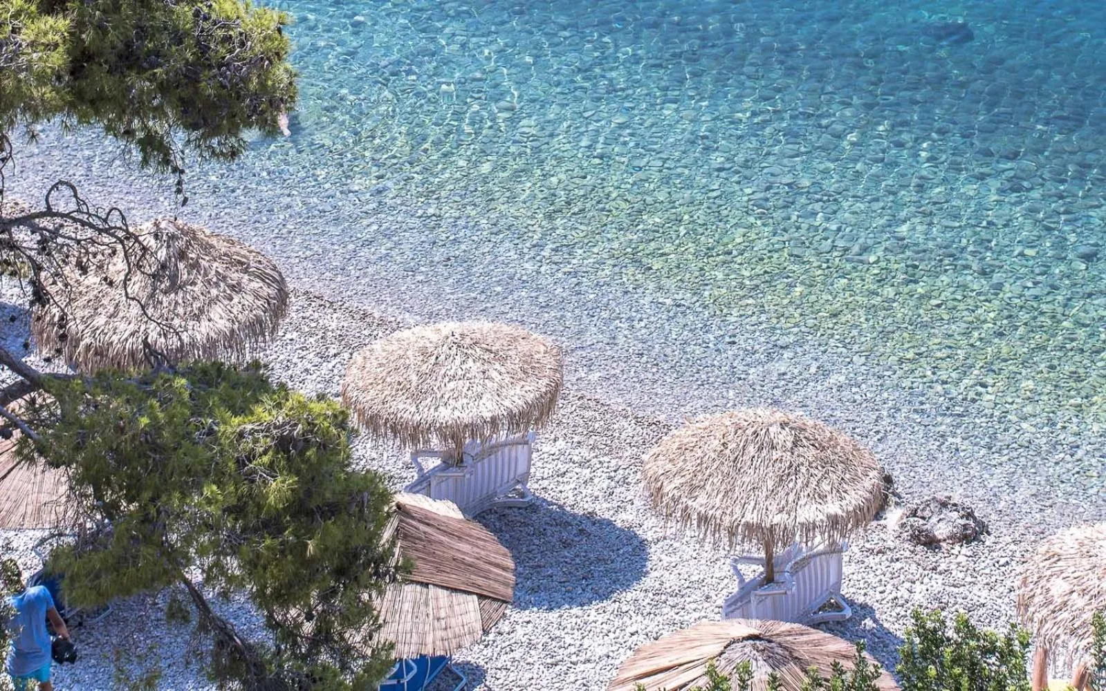 Beach in Hotel Cokkinis