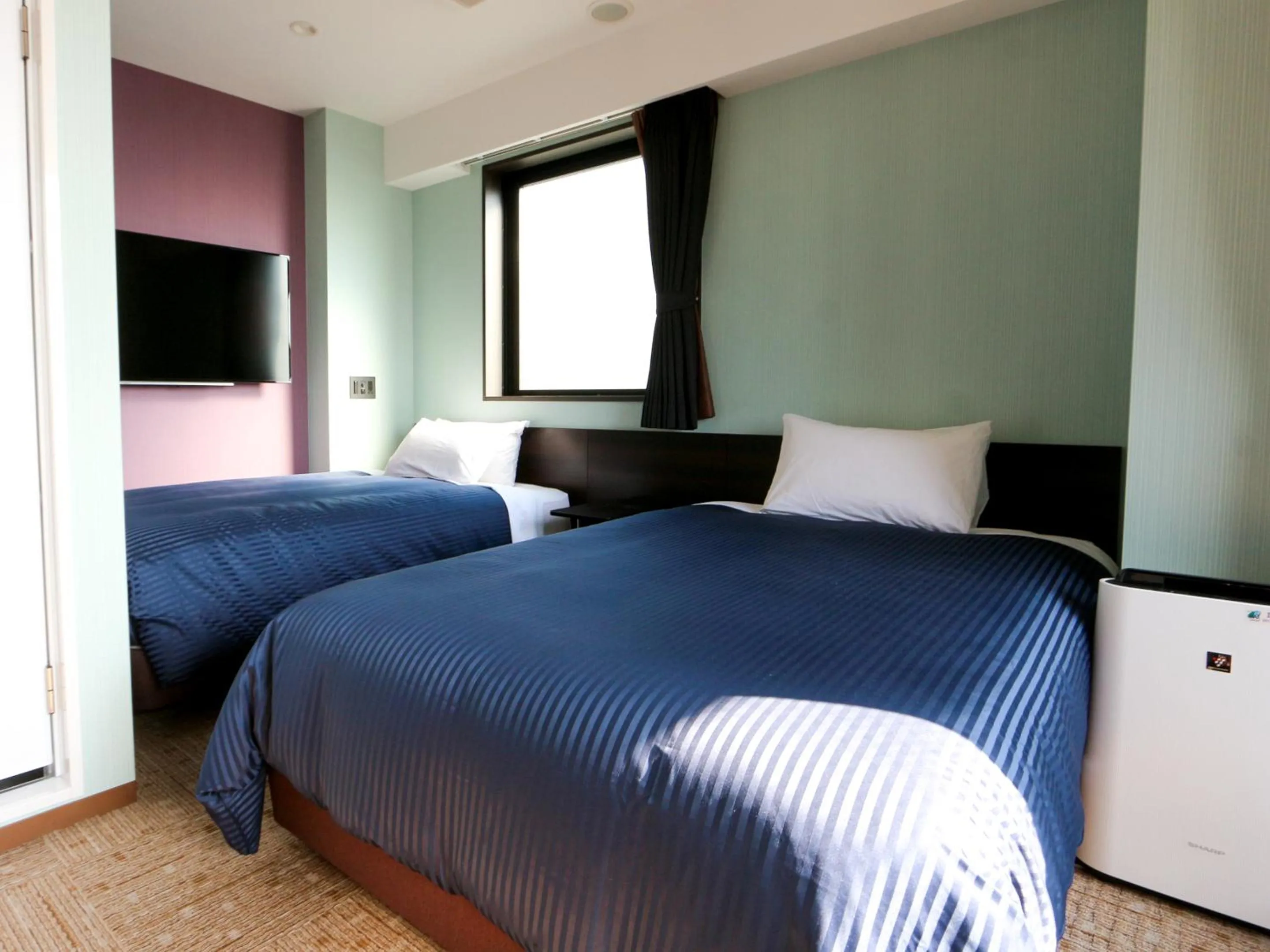 Bed in HOTEL LiVEMAX Asakusabashi-Eki Kitaguchi