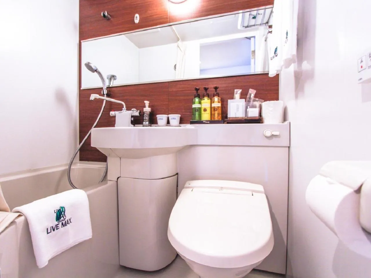 Bathroom in HOTEL LiVEMAX Kobe Sannomiya