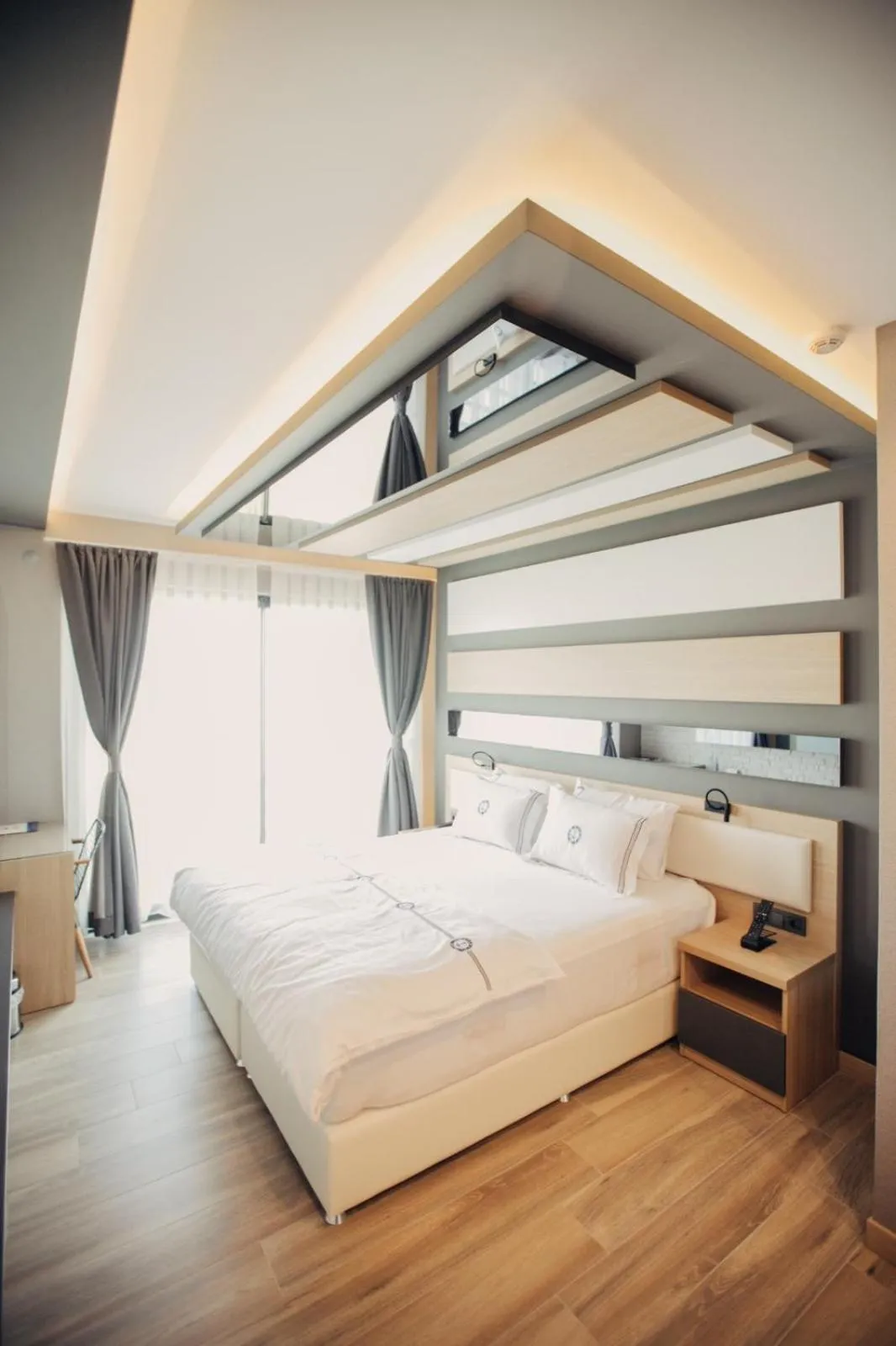 Bedroom, Bed in Burhaniye Marina Boutique Hotel