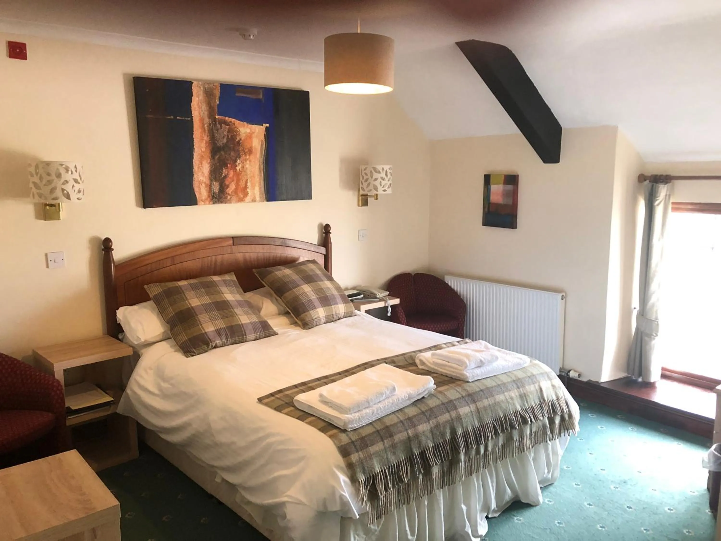 Bed in Raleghs Cross Inn